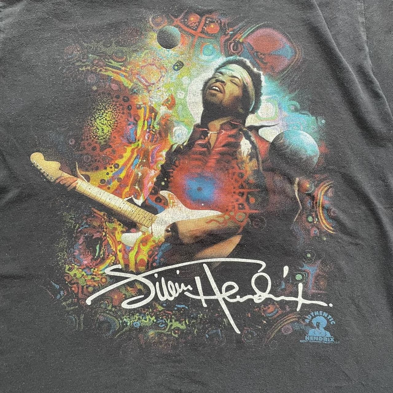 Band Tees × Vintage Vintage Y2K Jimi Hendrix 2000's Graphic Tee Size US XL / EU 56 / 4 - 2 Thumbnail