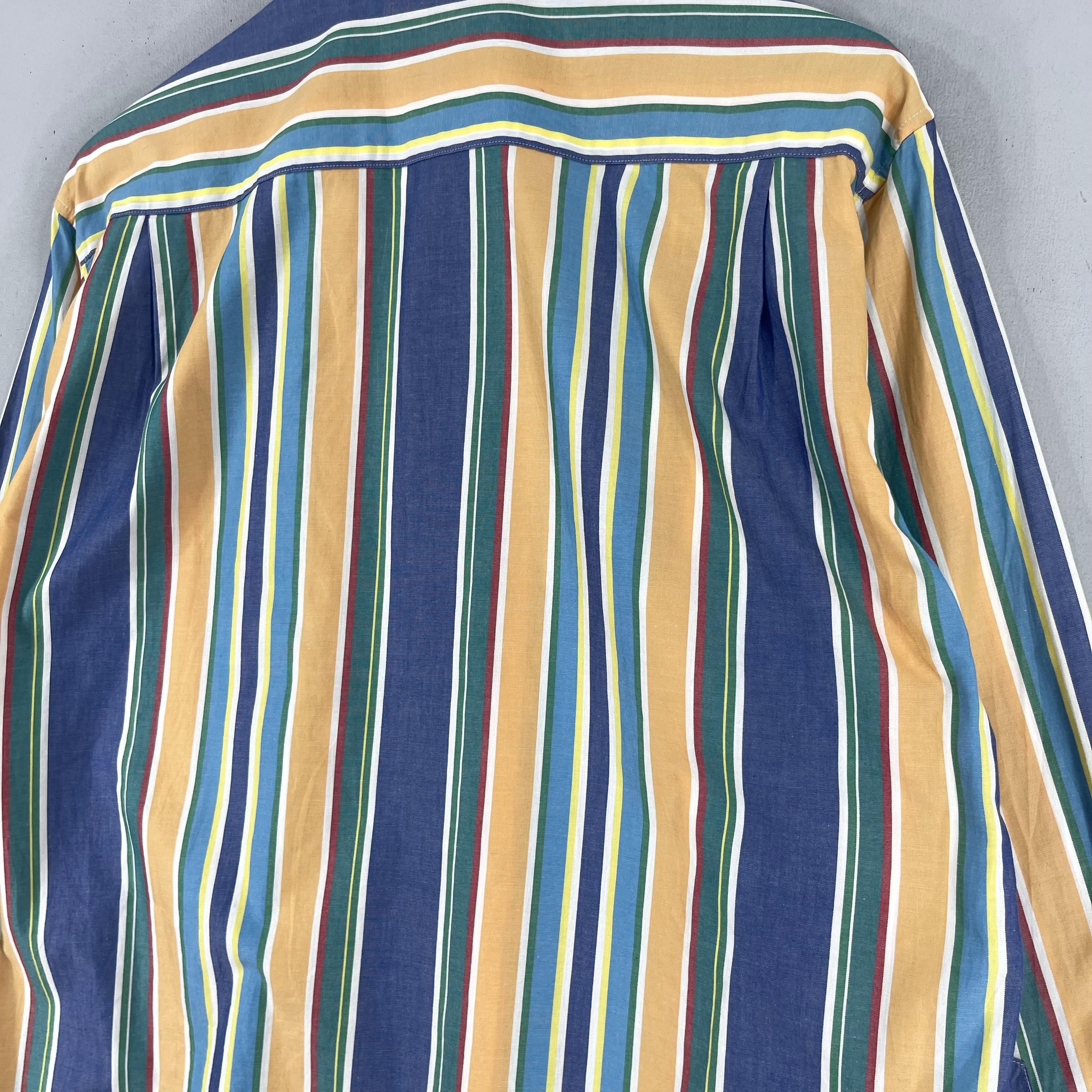 McGregor × Vintage Vintage McGREGOR Multi Stripe Retro Flannel Shirt Size US M / EU 48-50 / 2 - 9 Thumbnail