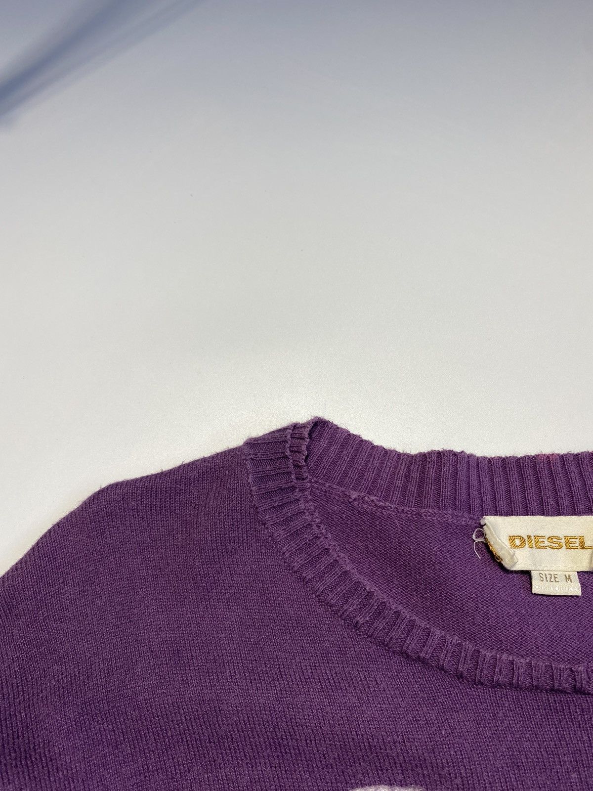 Diesel × Vintage Vintage Diesel big logo long sleeve jumper sweatshirt Size US M / EU 48-50 / 2 - 10 Thumbnail
