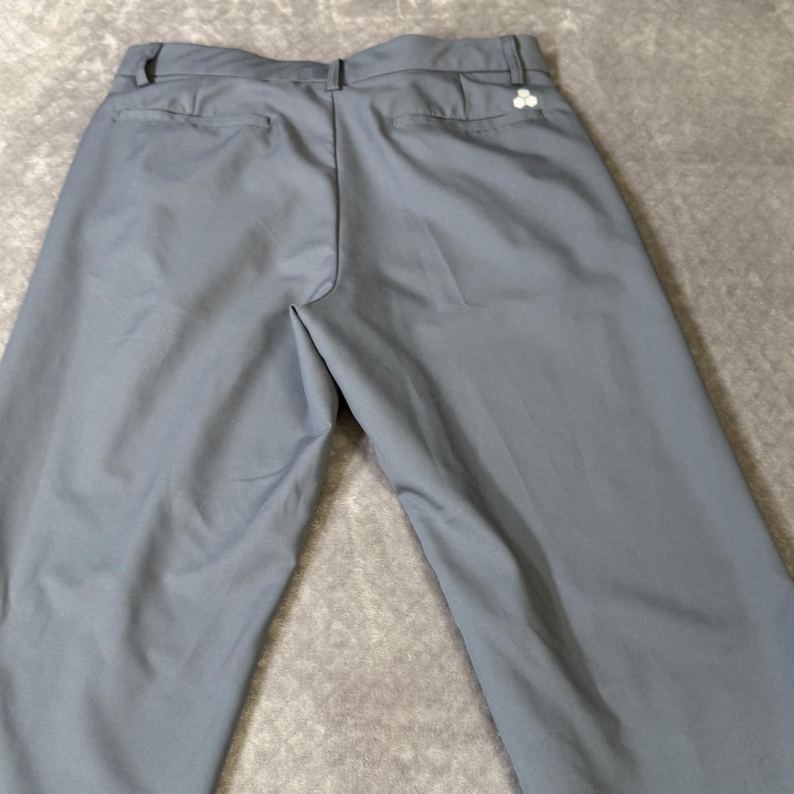 Designer Tek Gear Golf Pants Men's 32X30 Gray Size 38R - 5 Thumbnail