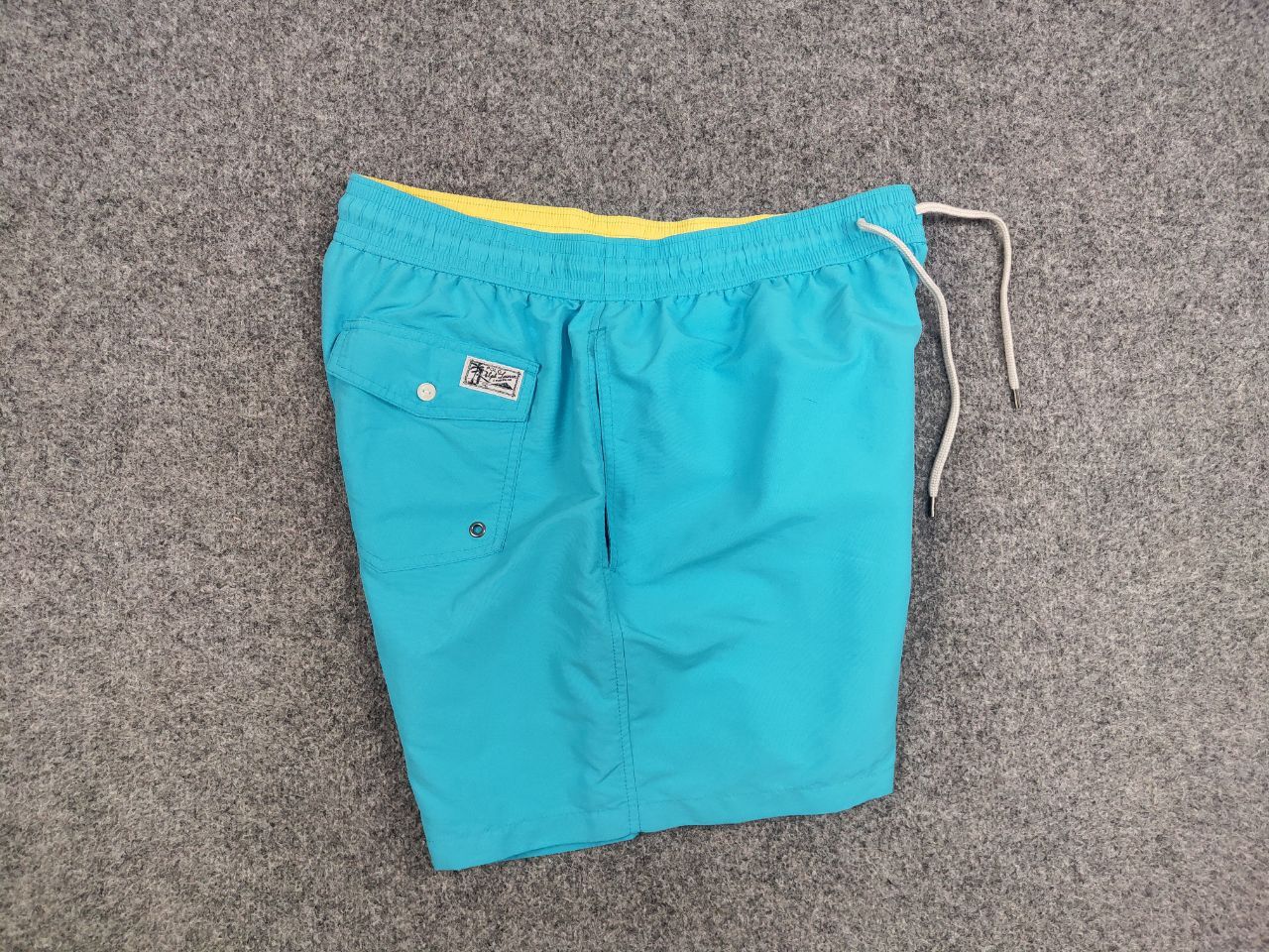 Polo Ralph Lauren Vintage 90's Polo Ralph Lauren Nylon Blue Logo Casual Shorts Size US 36 / EU 52 - 6 Thumbnail