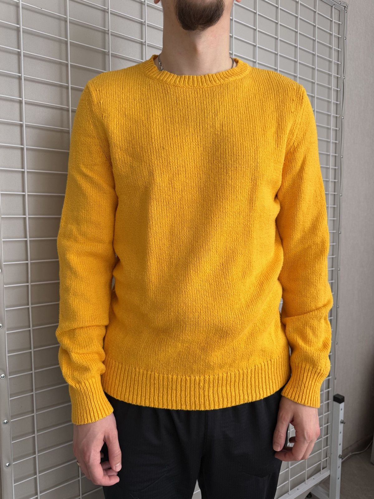 A.P.C. A.P.C. Knit Sweater Mens Size L Crew Neck Colorful Jumper Size US L / EU 52-54 / 3 - 14 Thumbnail