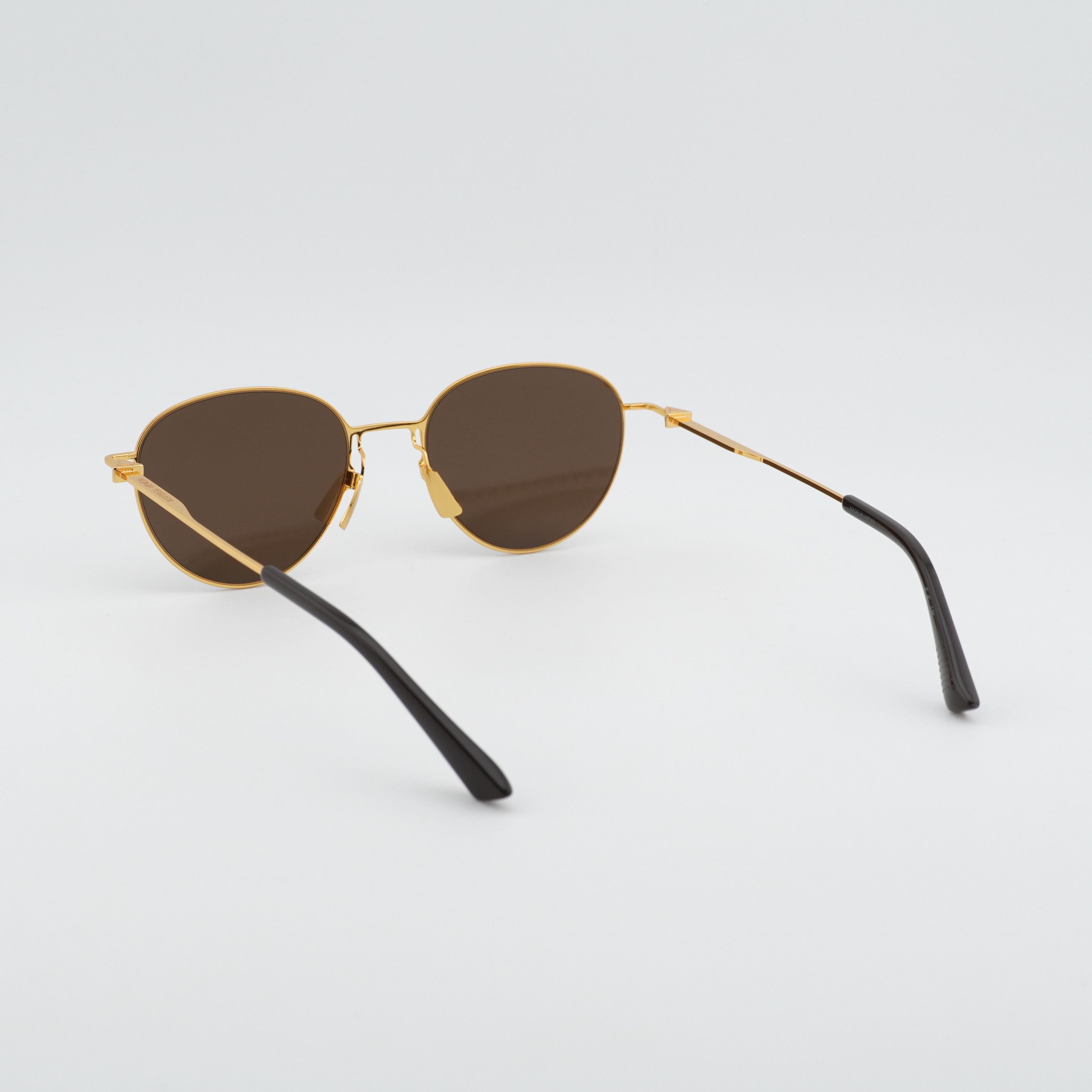 Bottega Veneta Bottega Veneta BV1268S 002 Gold Aviator Sunglasses Size ONE SIZE - 4 Thumbnail