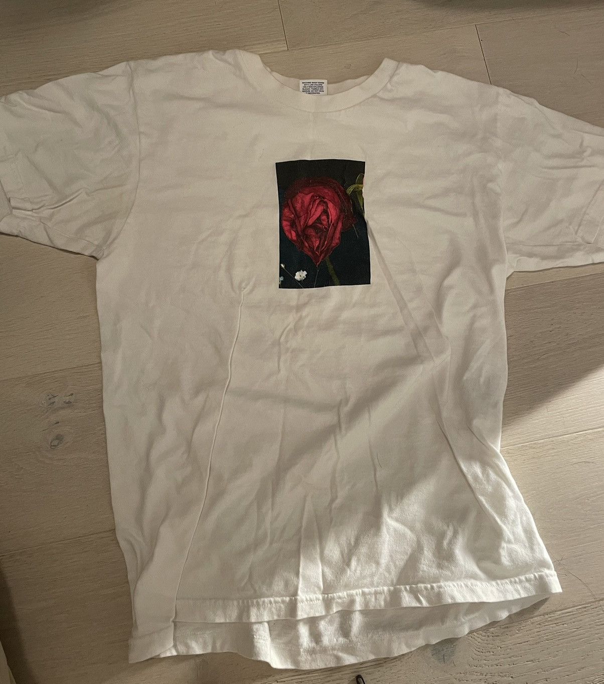 Supreme Araki Rose Tee | Grailed 