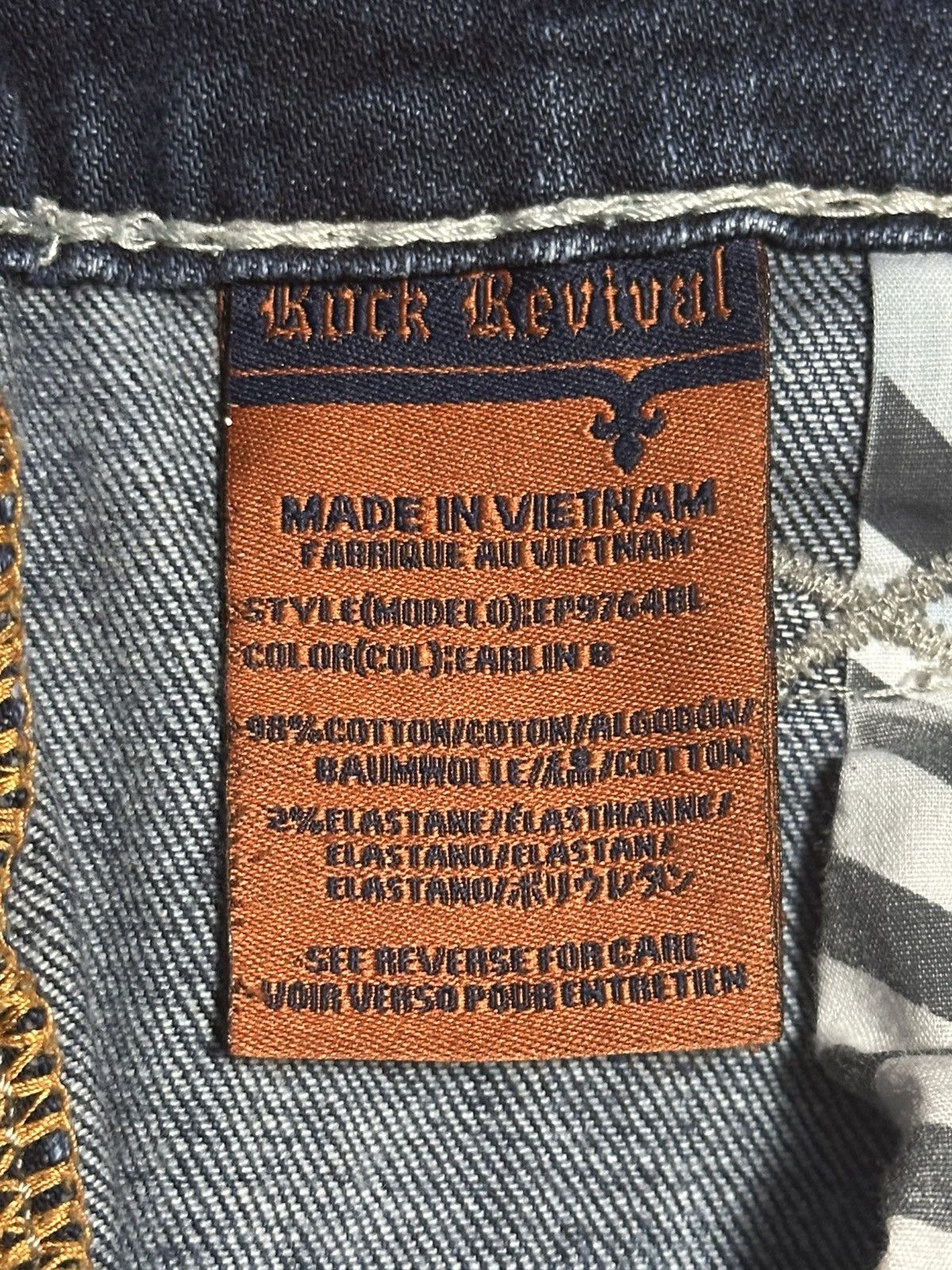 Rock Revival Rock Revival Bootcut Jeans Size US 36 / EU 52 - 7 Thumbnail