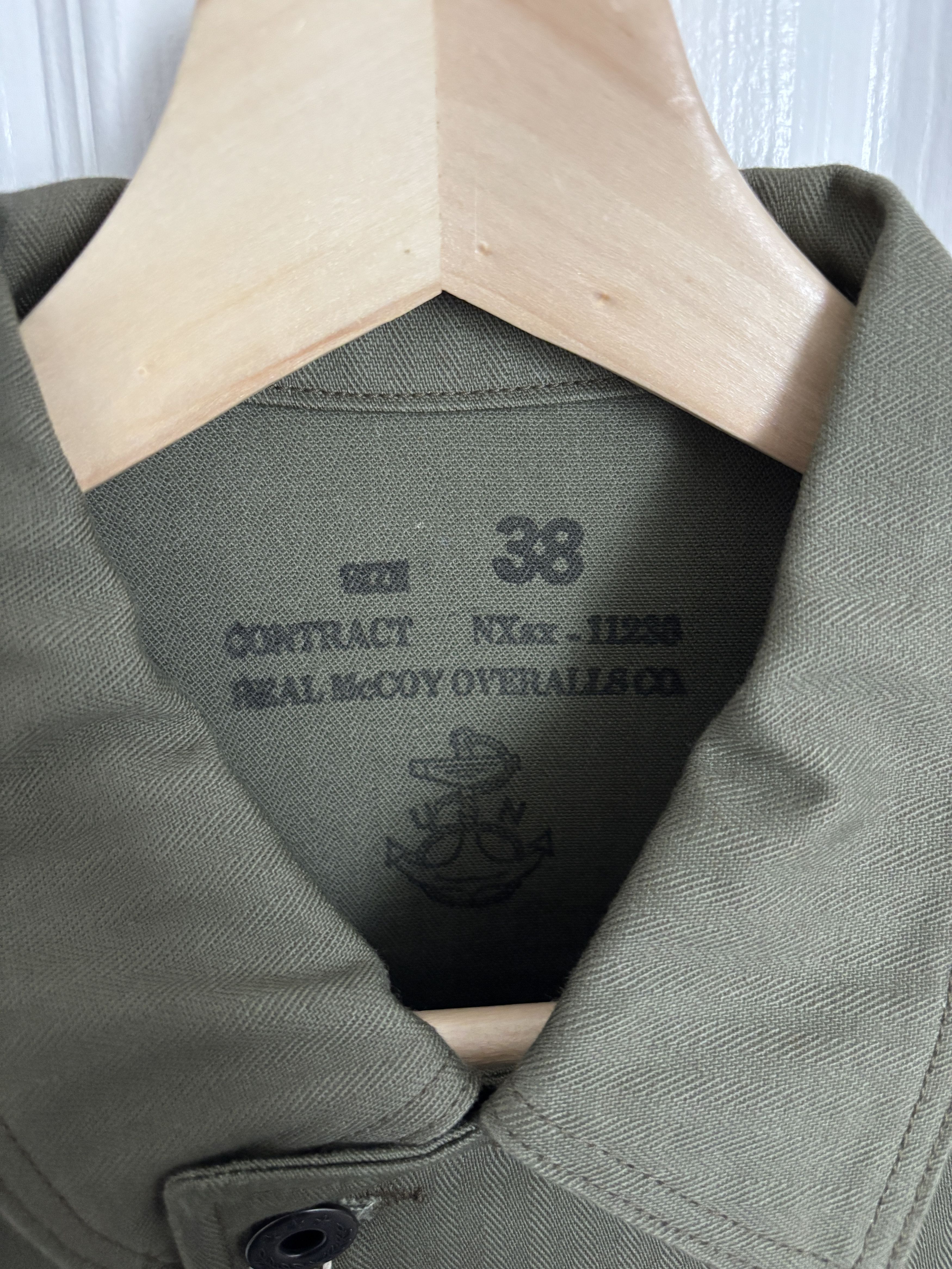 The Real McCoy's The Real McCoy's N-3 (Model 220) Olive - Size 38 Size US M / EU 48-50 / 2 - 4 Thumbnail