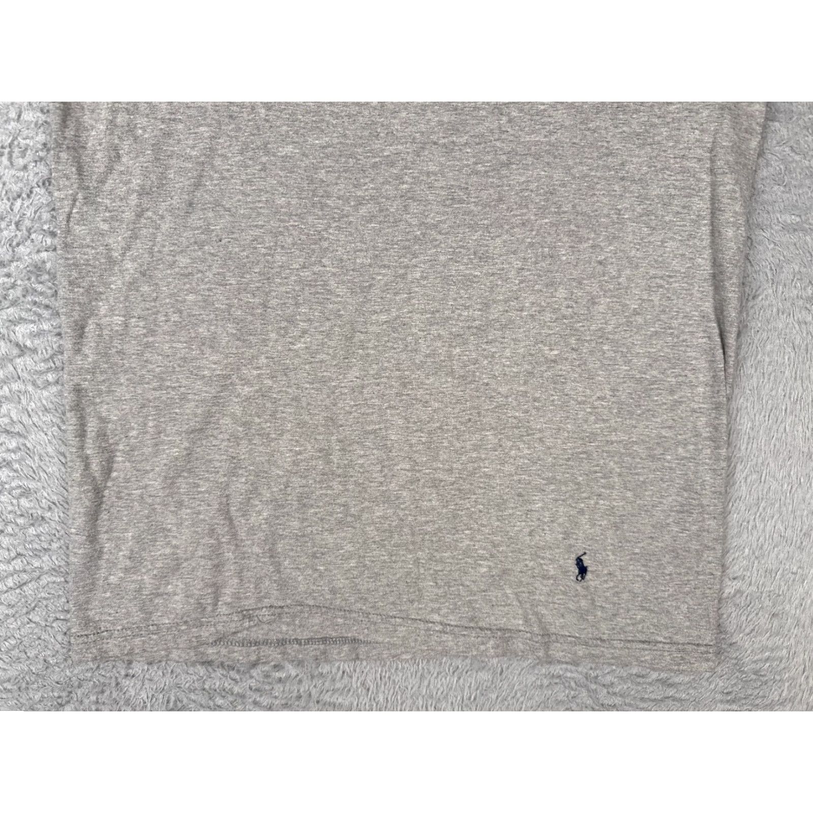 Polo Ralph Lauren Polo Ralph Lauren Men Shirt medium gray 100% Cotton Short Sleeve Crew Neck T-Shirt Slim Fit Regular Size M Size US M / EU 48-50 / 2 - 5 Thumbnail