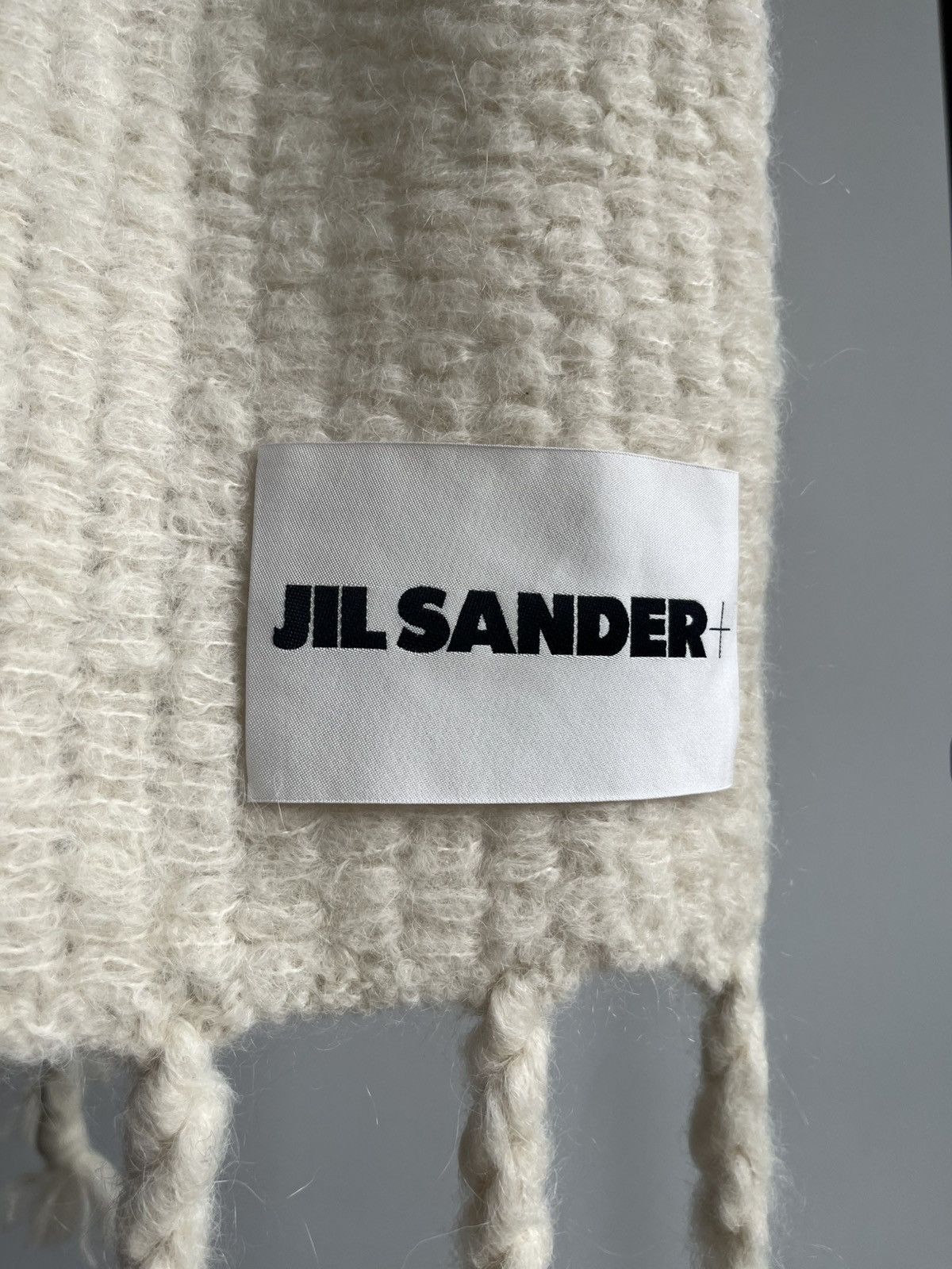 Jil Sander Jil Sander + AW24 alpaca mohair blend chunky knit scarf Size ONE SIZE - 3 Thumbnail