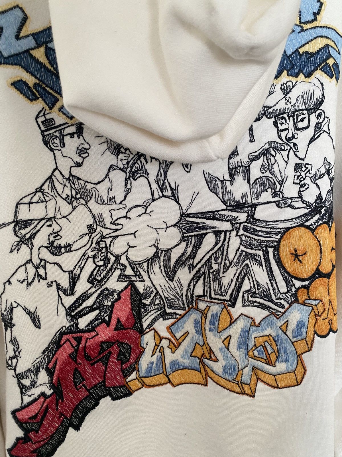 Off-White Off-White Graffiti Hoodie Size Medium Size US M / EU 48-50 / 2 - 4 Thumbnail