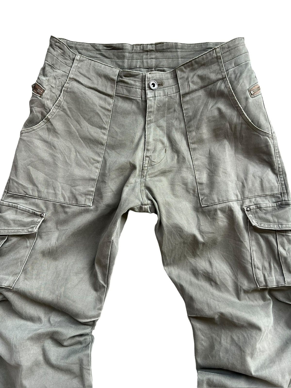 Hysteric Glamour Boycott Multipocket Bondage Green Pants 30x31 Size US 30 / EU 46 - 3 Thumbnail