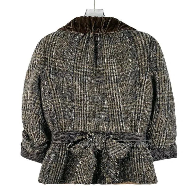 Louis Vuitton Louis Vuitton Brown Wool Women's Jacket . Size S / US 4 / IT 40 - 2 Thumbnail
