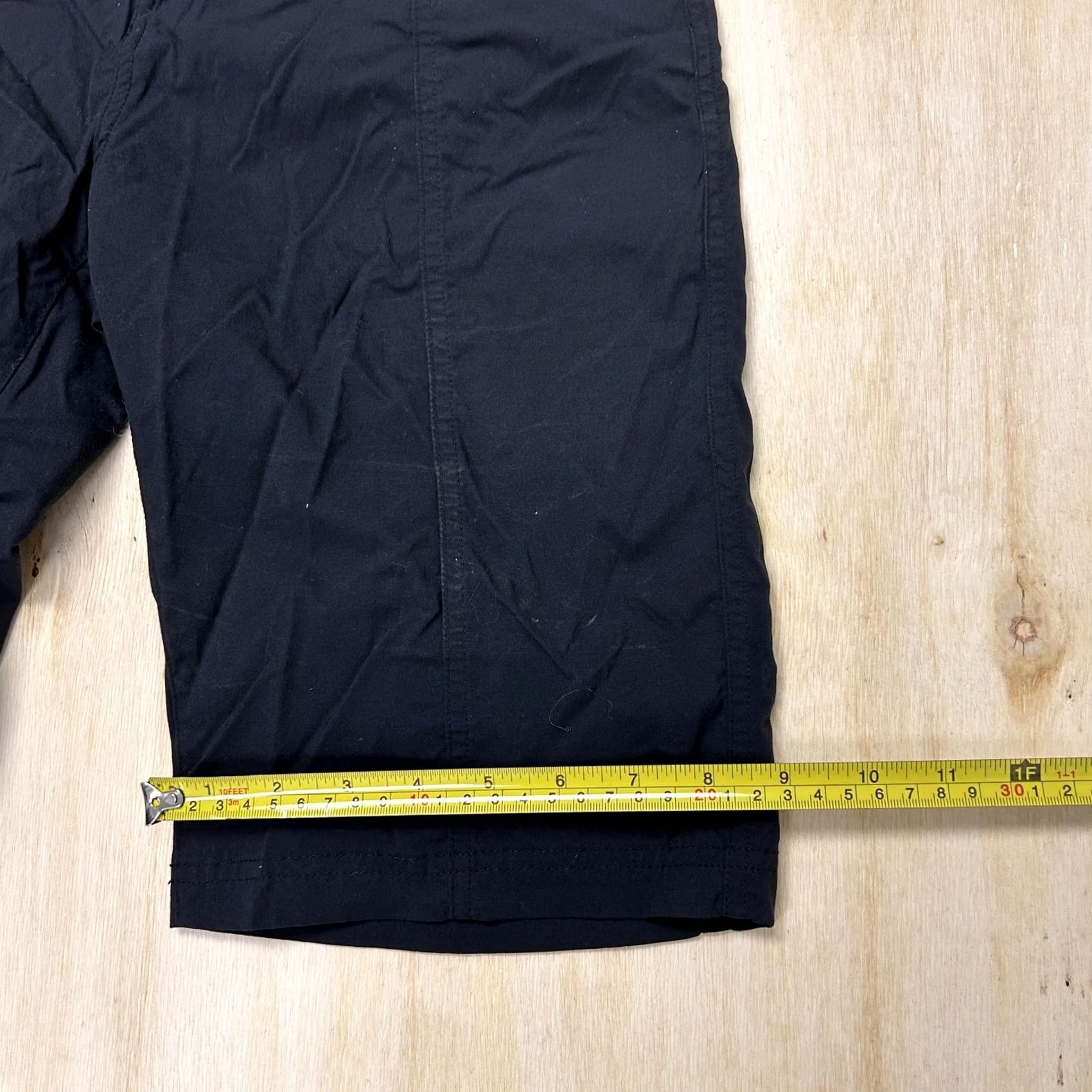 Royal Robbins Y2K Royal Robbins Bermuda Shorts Womens 4 Black Nylon Spandex Stretch Hiking Size 27" / US 4 / IT 40 - 6 Thumbnail