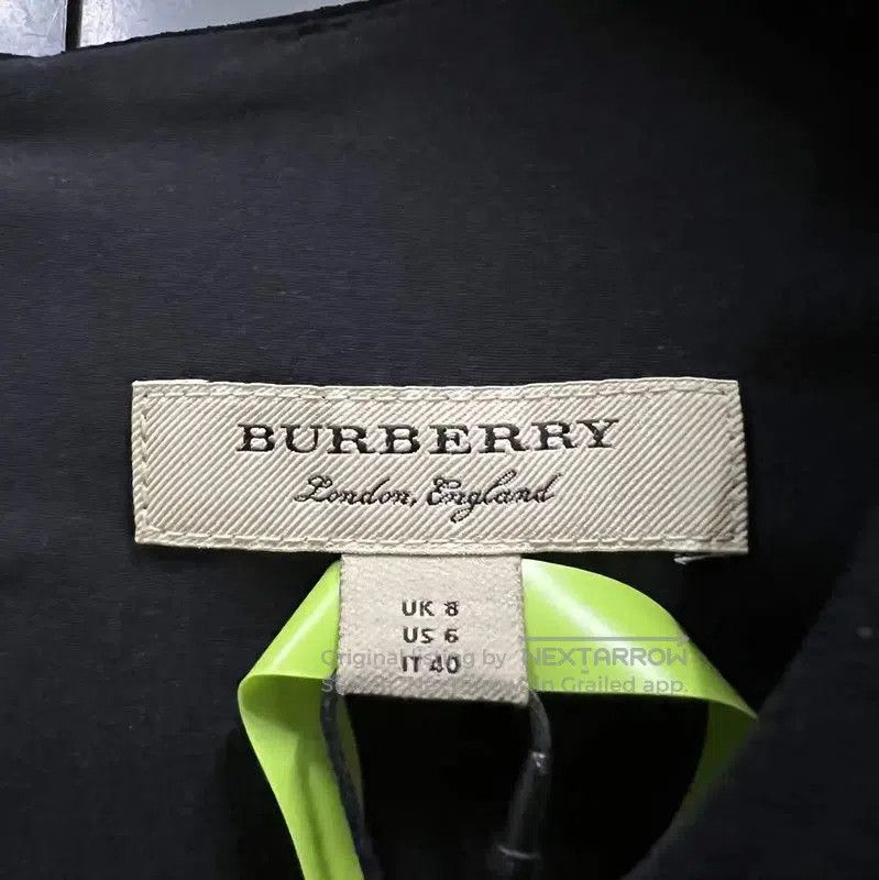 Burberry Burberry Black Cotton Short Sleeve Dress. Size XXS / US 00 / IT 34 - 3 Thumbnail