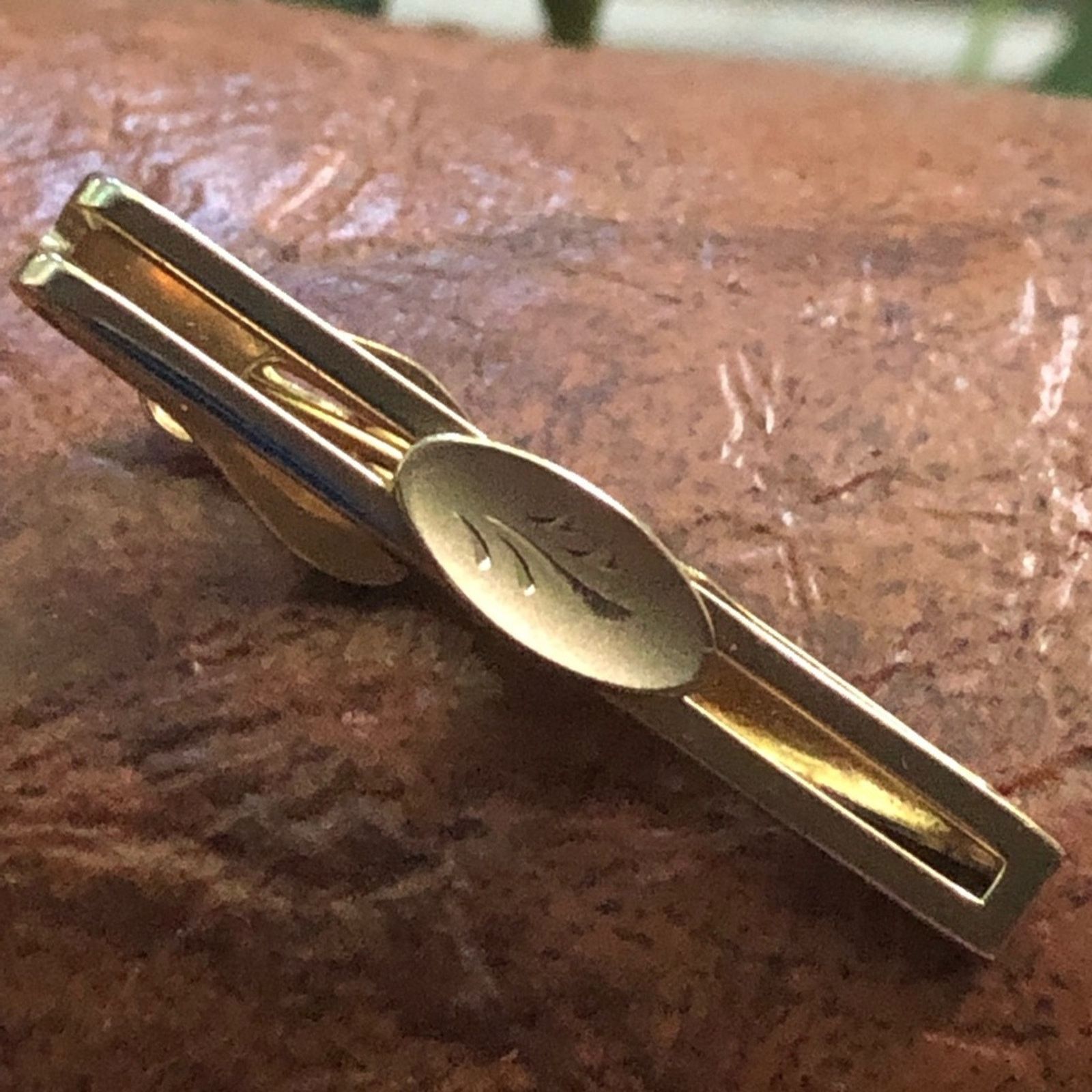 Vintage Vintage Swank diamond cut design tie bar tie clip NIB Size ONE SIZE - 5 Thumbnail