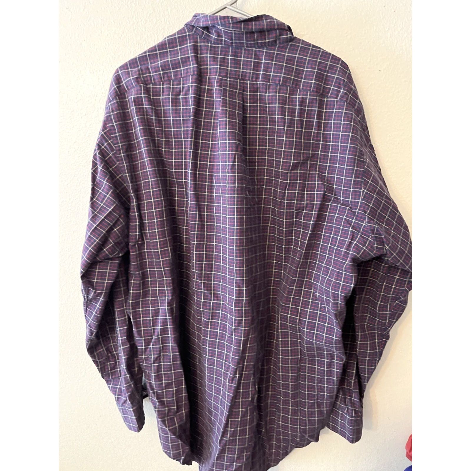 Ralph Lauren Ralph Lauren Men Classic Fit Button Navy Multicolor Plaid Shirt Size XXL Size US XXL / EU 58 / 5 - 3 Thumbnail