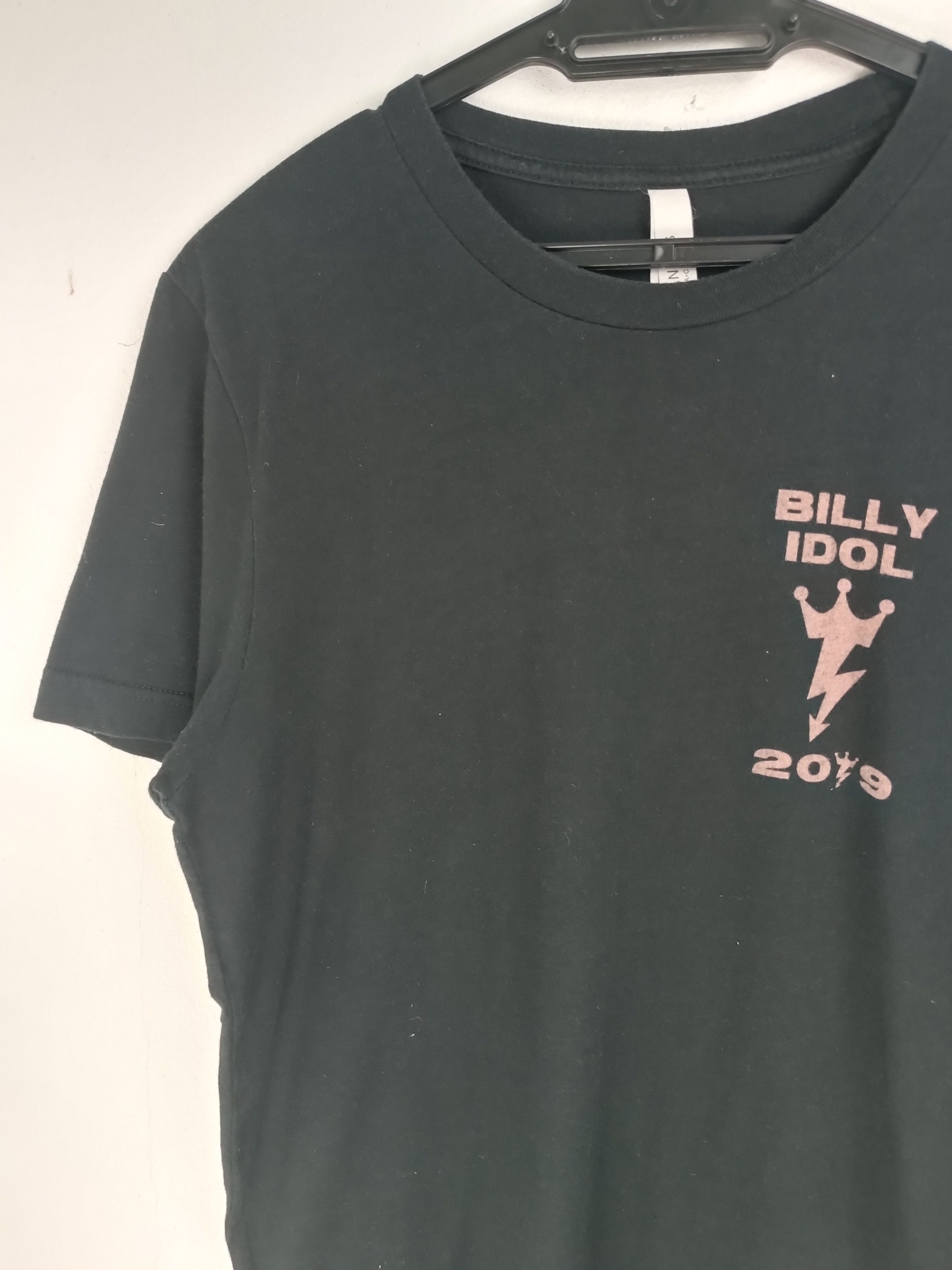 Band Tees FADED BILLY IDOL LIVE IN CONCERT 2019 iggy pop billy joel Size US M / EU 48-50 / 2 - 8 Thumbnail