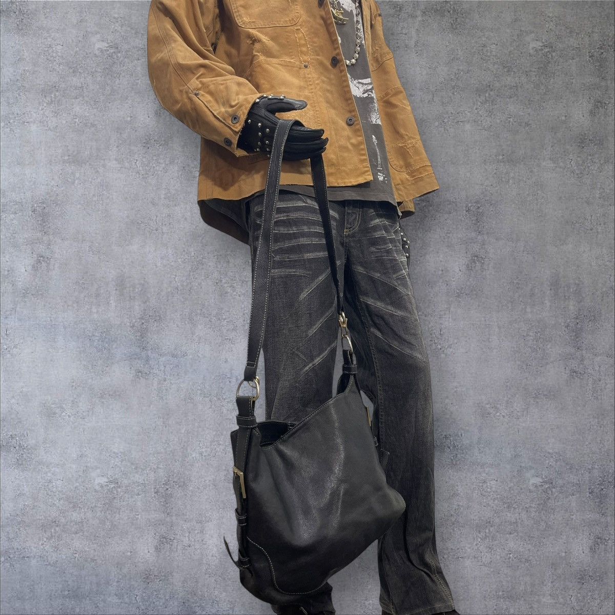 Genuine Leather Full Leather Tsuchiya Kaban Shoulder Bag prada julius 1🟩0 Size ONE SIZE - 5 Thumbnail