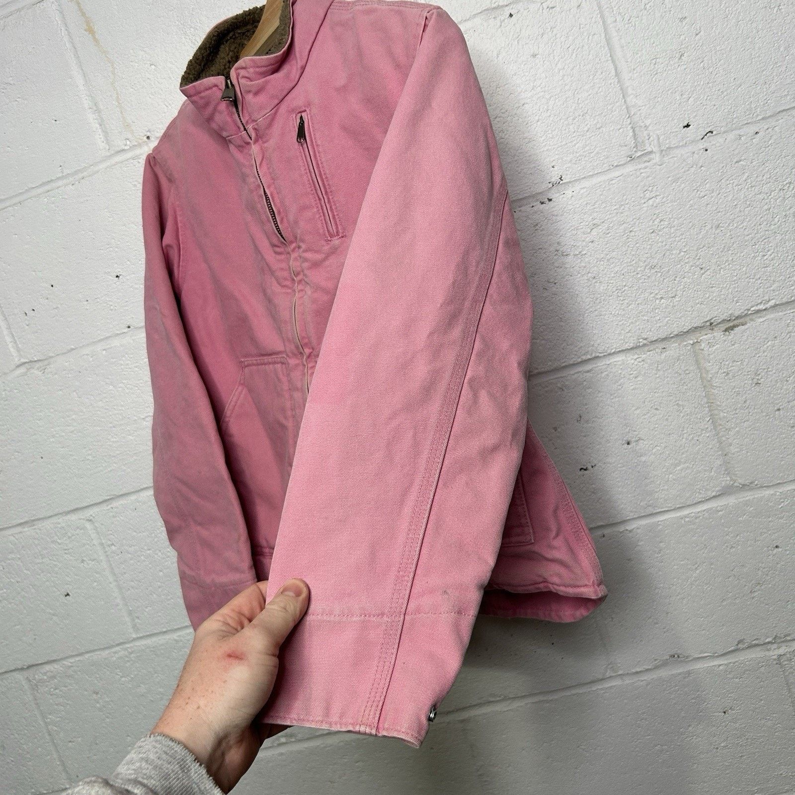 Carhartt Vintage Carhartt Sherpa-Lined Canyon Jacket “Pink Rose” Size S / US 4 / IT 40 - 9 Thumbnail