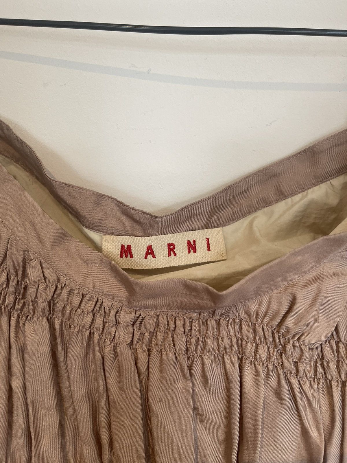 Marni Marni (Sandy Pink) Layered Ruffle Skirt Size 27" / US 4 / IT 40 - 3 Thumbnail
