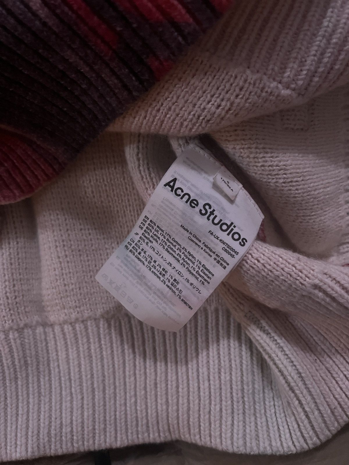 Acne Studios Acne studios separation munch sweater Size US M / EU 48-50 / 2 - 11 Thumbnail
