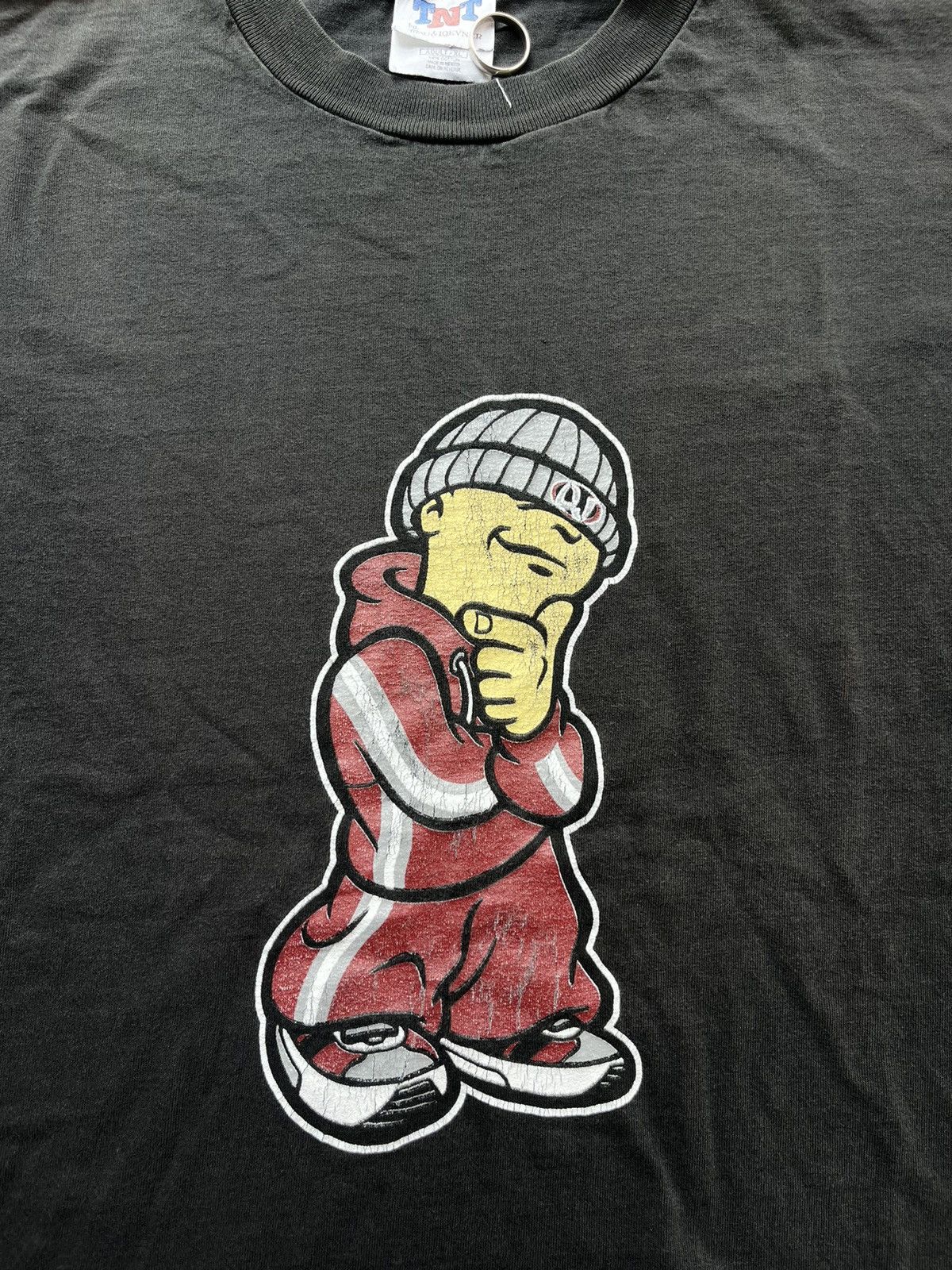 Band Tees × Vintage Vintage DJ Street Style Y2K Character 90’s Tshirt Size US XL / EU 56 / 4 - 6 Thumbnail