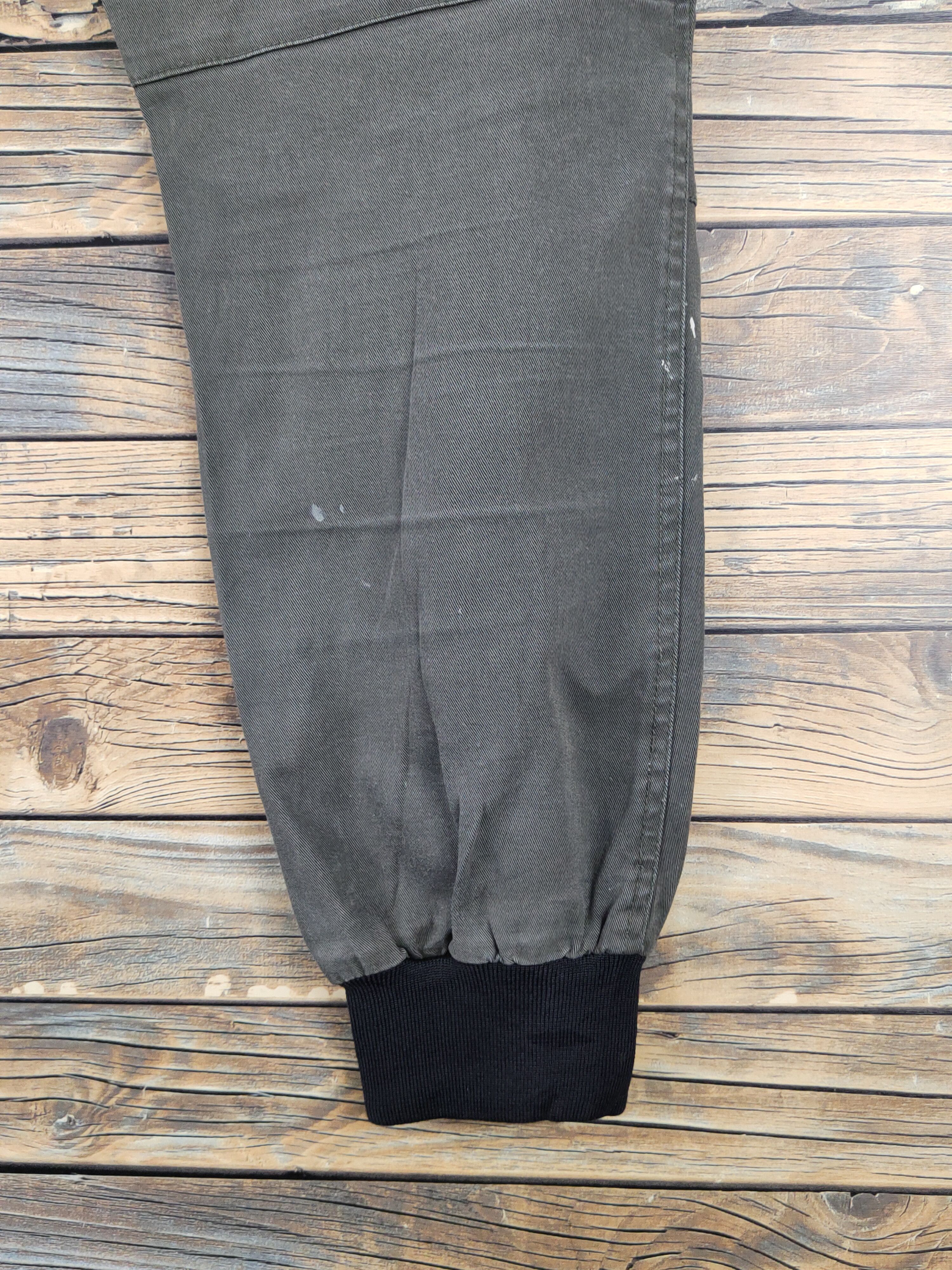 Japanese Brand Tora Olive Multipocket Tactical Joggers #W1421 Size US 33 - 13 Thumbnail