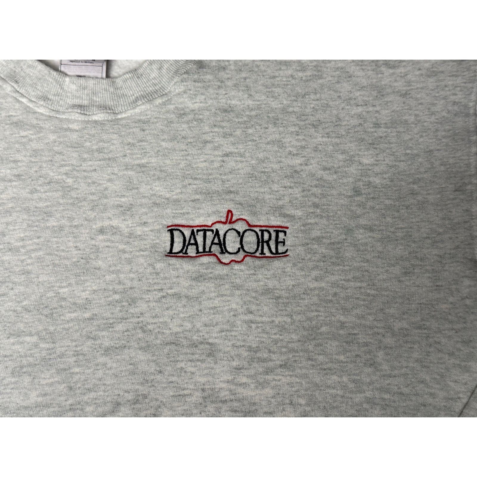 Fruit Of The Loom × Vintage Vintage DataCore Tech Pullover Crewneck Sweatshirt XL Size US XL / EU 56 / 4 - 4 Thumbnail