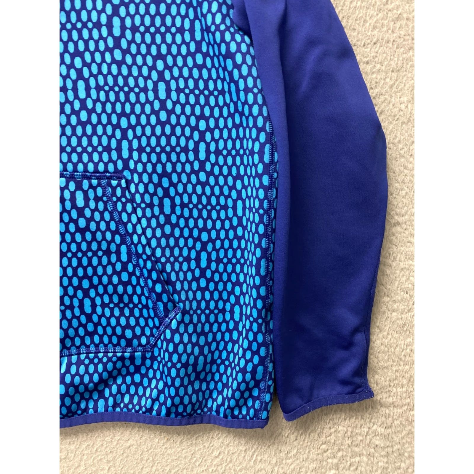 Nike NIKE WOMEN'S HOODIE ZIP HOODIE SWEATSHIRT BLUE FIT /47-80 FULL ZIP ALL TIME ACTIVEWEAR WOMEN'S LARGE L REGULAR Size L / US 10 / IT 46 - 2 Thumbnail