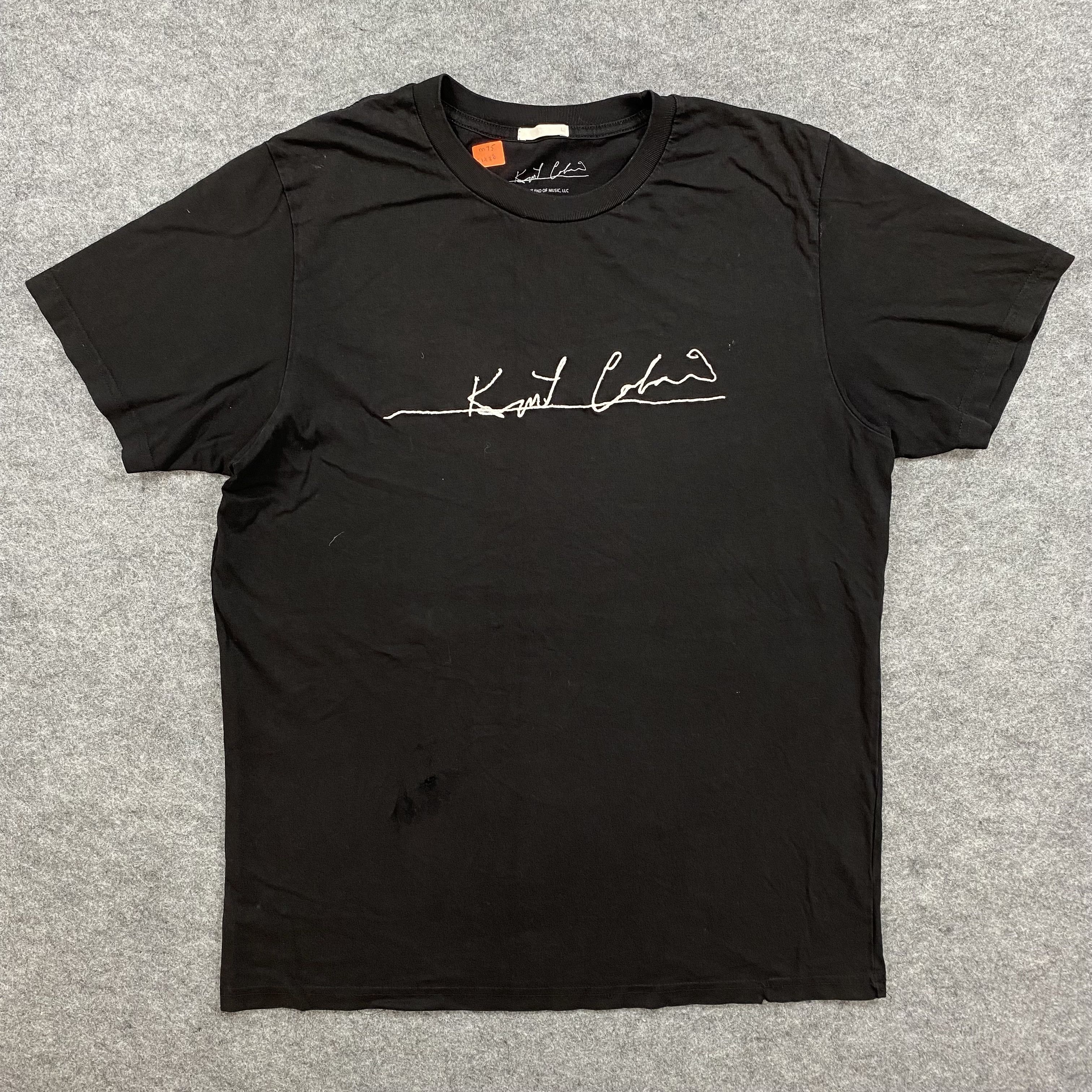 Band Tees Rare 2019 GU x Kurt Cobain Signature Tee-M075 Size US L / EU 52-54 / 3 - 1 Thumbnail