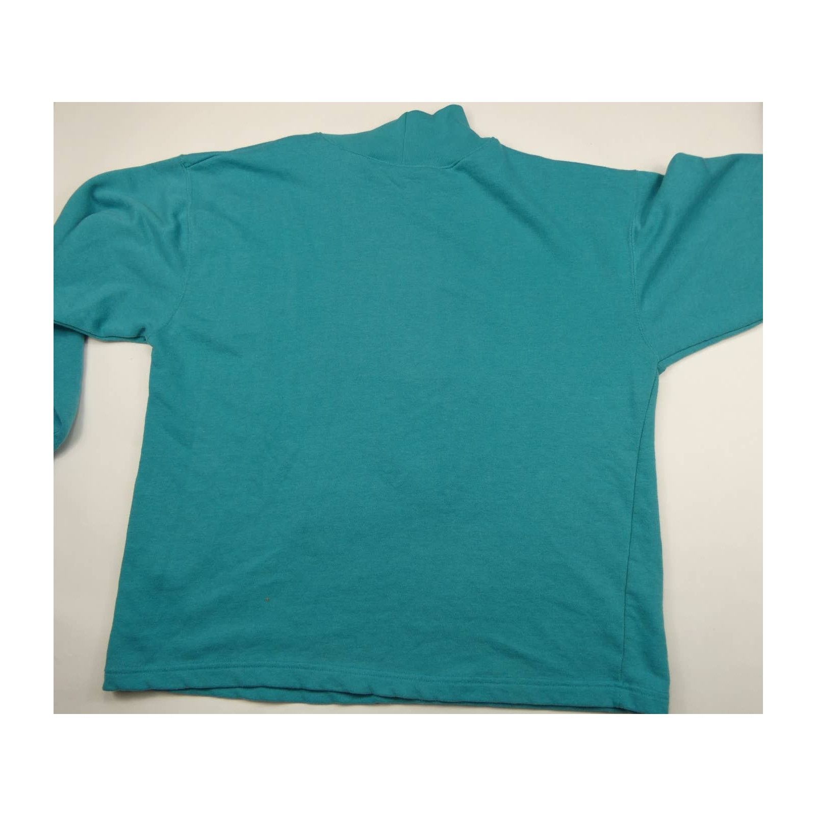Express vintage 1990s Express super soft sweatshirt, teal, large Size S / US 4 / IT 40 - 2 Thumbnail