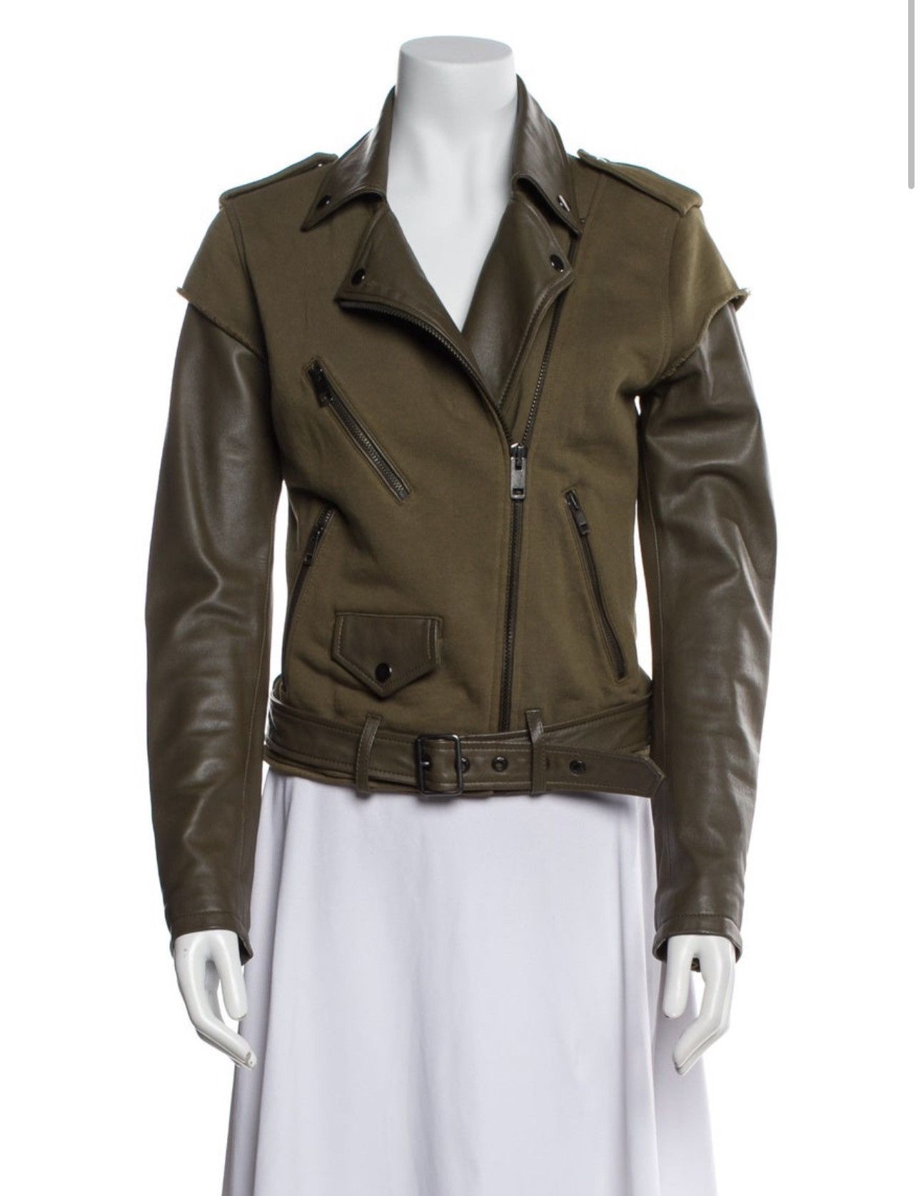 Diesel Diesel Leather Biker Jacket Size S / US 4 / IT 40 - 1 Thumbnail