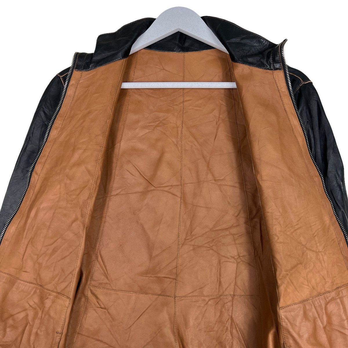 Japanese Brand 🔥 REVERSIBLE LEATHER JACKET Size US M / EU 48-50 / 2 - 12 Thumbnail