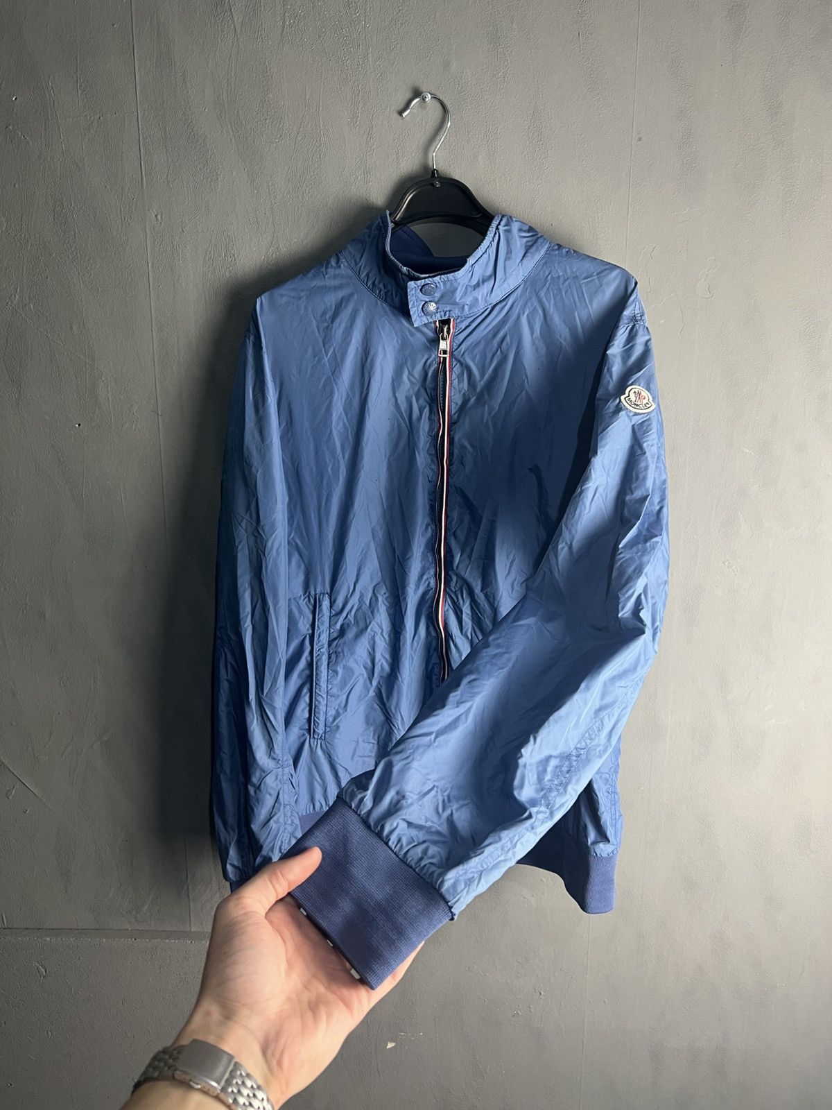 Moncler Moncler Nylon jacket sweatshirt Size US L / EU 52-54 / 3 - 2 Thumbnail