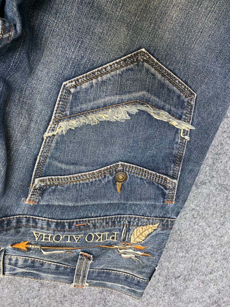 Vintage Vintage Piko Alpha Surfing Denim Size US 38 / EU 54 - 14 Thumbnail