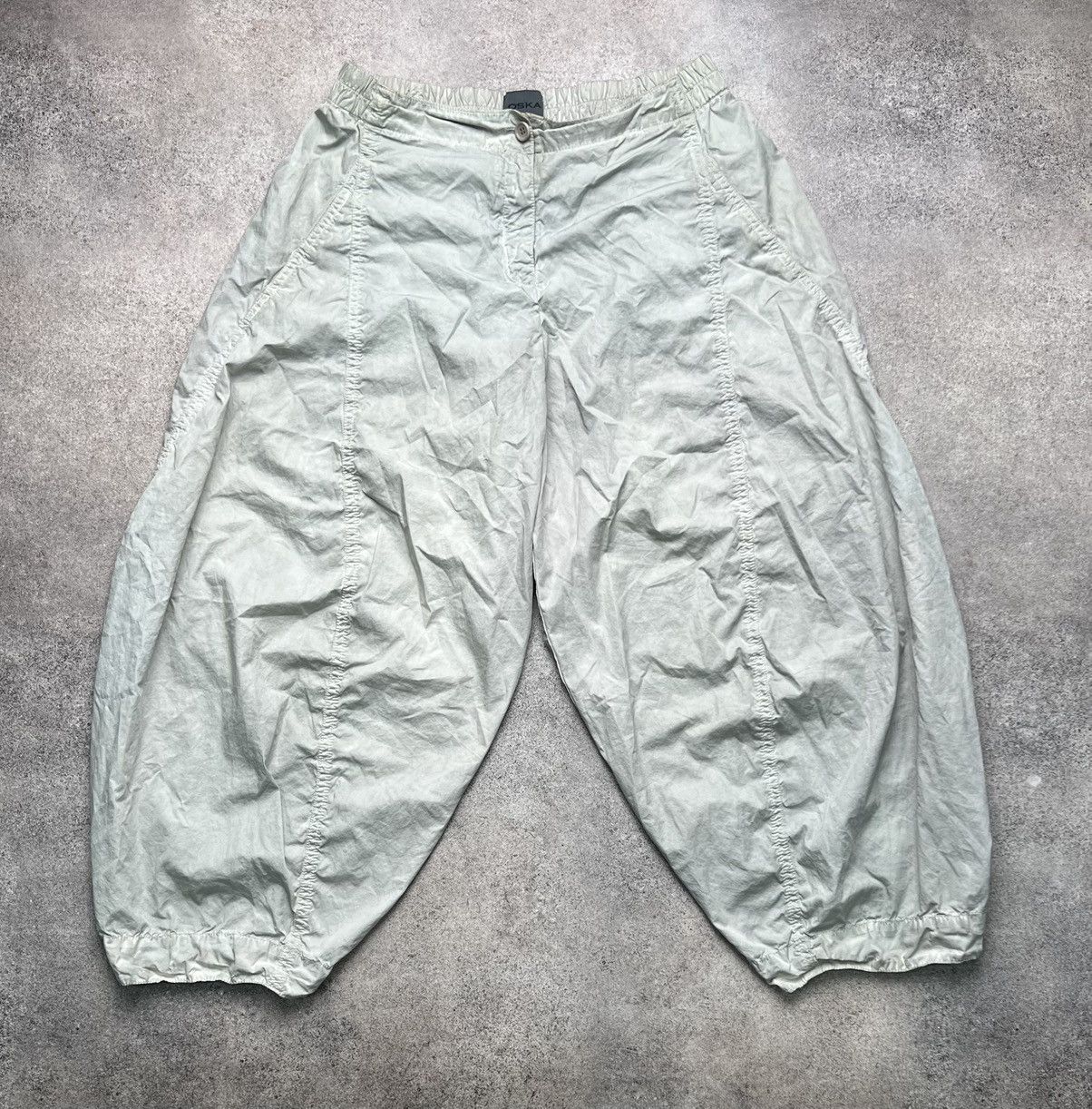 Vintage Oska vintage faded japanese style yohji wide pants Size US 30 / EU 46 - 1 Thumbnail