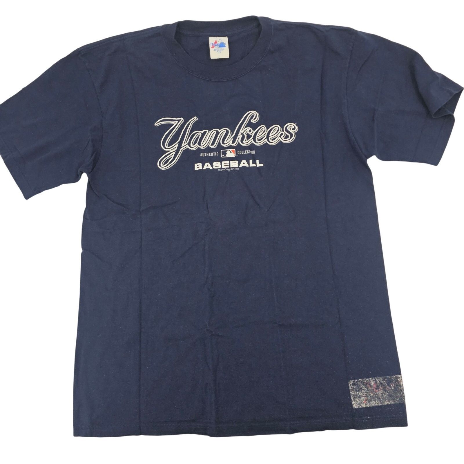 Majestic Y2K Majestic Authentic NY Yankees 1999 Navy Blue Tee L 1894 Size US L / EU 52-54 / 3 - 1 Thumbnail