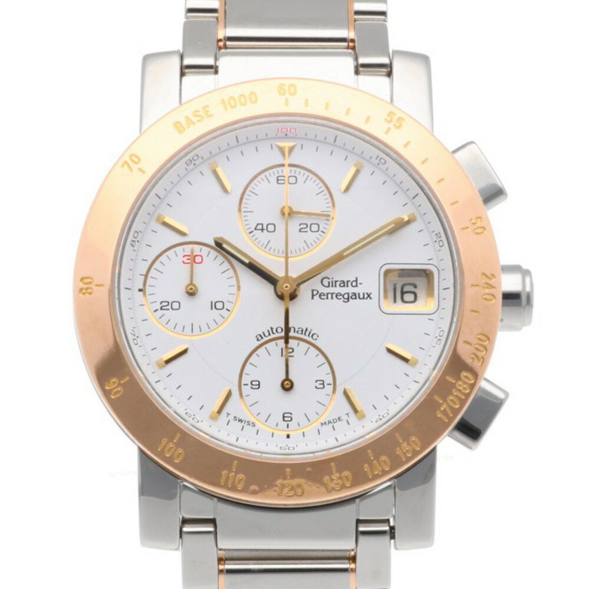 Other Girard-Perregaux Watch Stainless Steel Ref.7500 Automatic Men's GIRARD-PERREGAUX Defective Item Not Waterproof Overhauled Size ONE SIZE - 1 Thumbnail