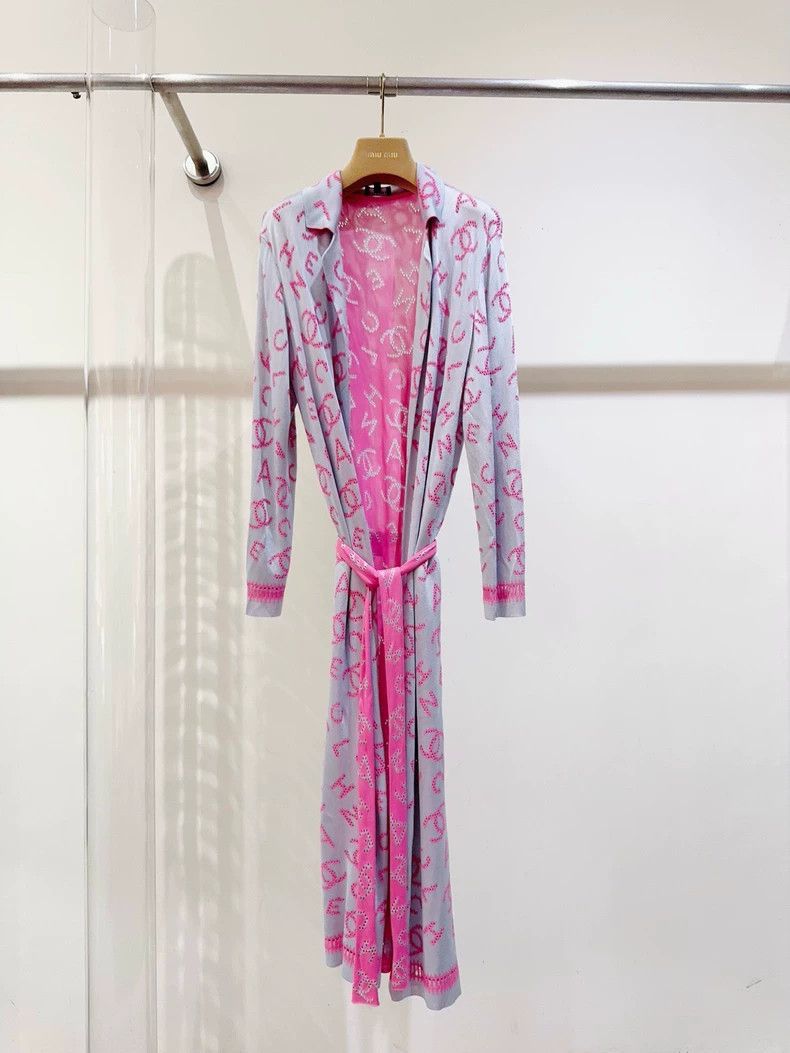 Chanel Chanel 20C full logo cardigan coat 2503-Nextarrow Size XXS / US 00 / IT 34 - 1 Thumbnail