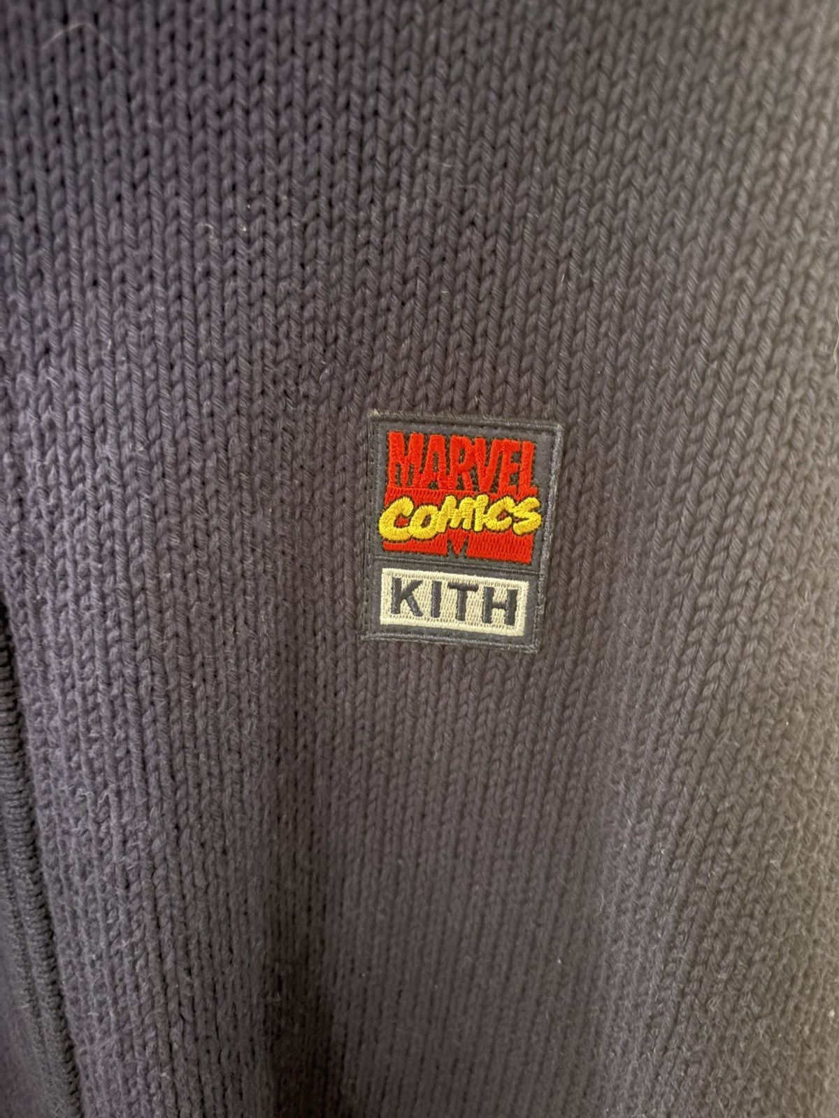 Kith × Marvel Comics Kith x Marvel Comics Full Zip Sweater - Nocturnal Size US XXL / EU 58 / 5 - 8 Thumbnail