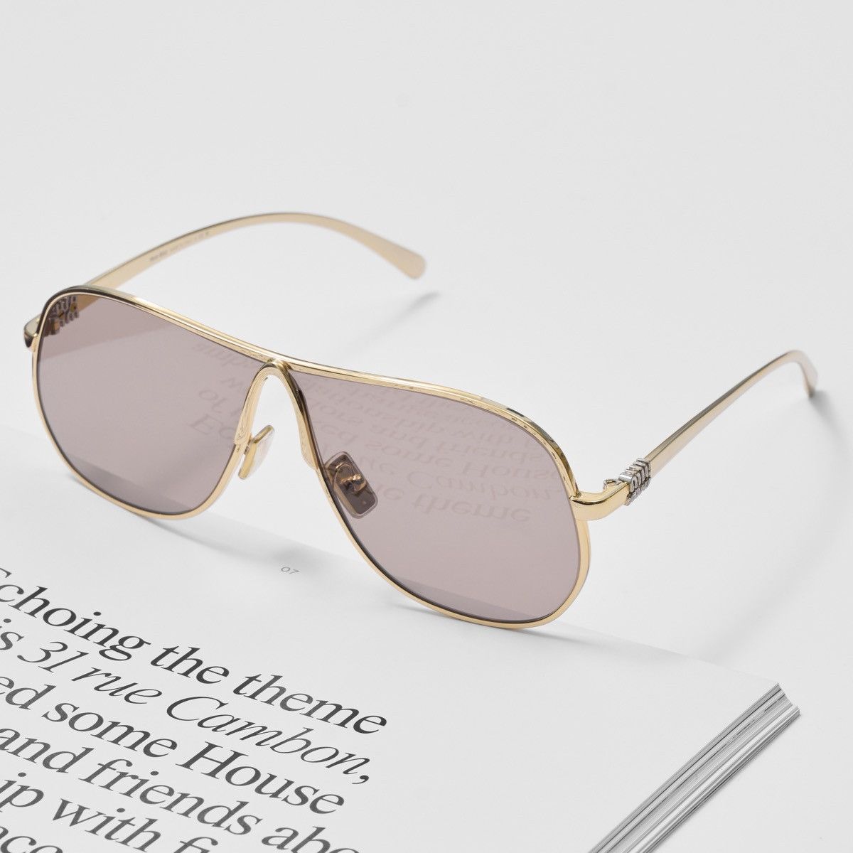 Miu Miu MIU MIU 0MU A56S 5AK20I SUNGLASSES Size ONE SIZE - 2 Thumbnail