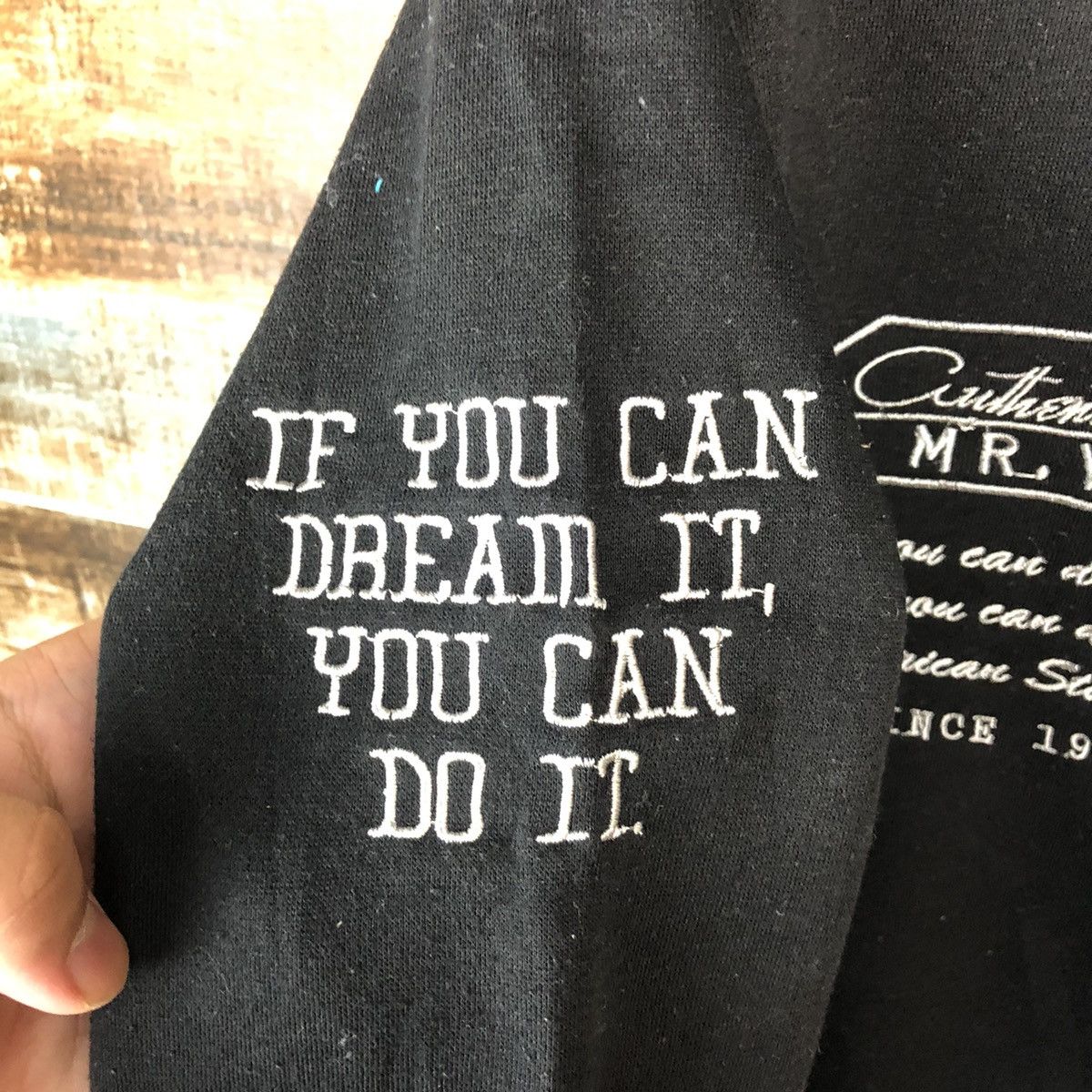 Japanese Brand × Van Mr Van vintage Black Sweatshirt #A2033 Size US M / EU 48-50 / 2 - 12 Thumbnail