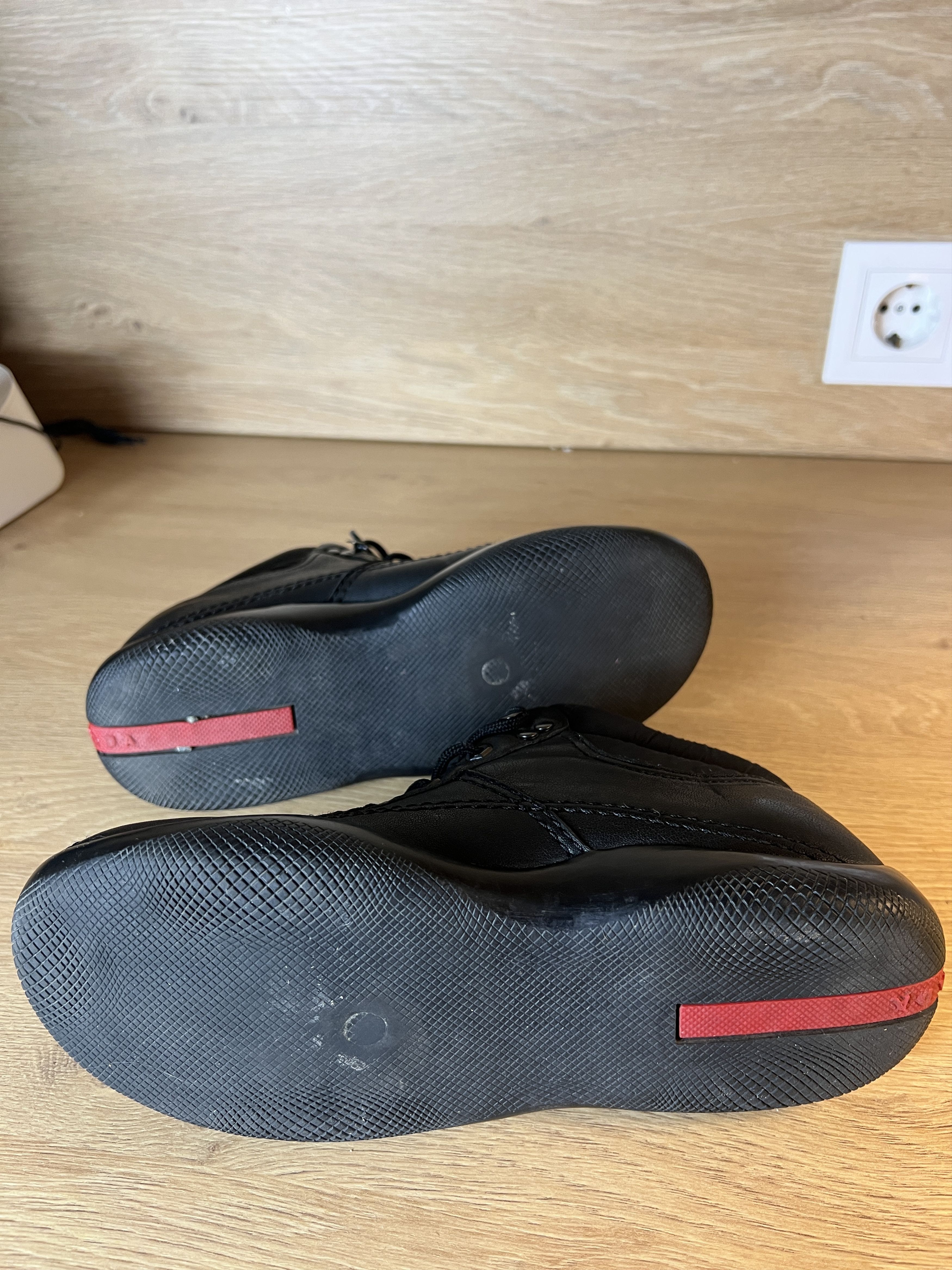 Prada prada black low boots leather Size US 5 / IT 35 - 9 Thumbnail