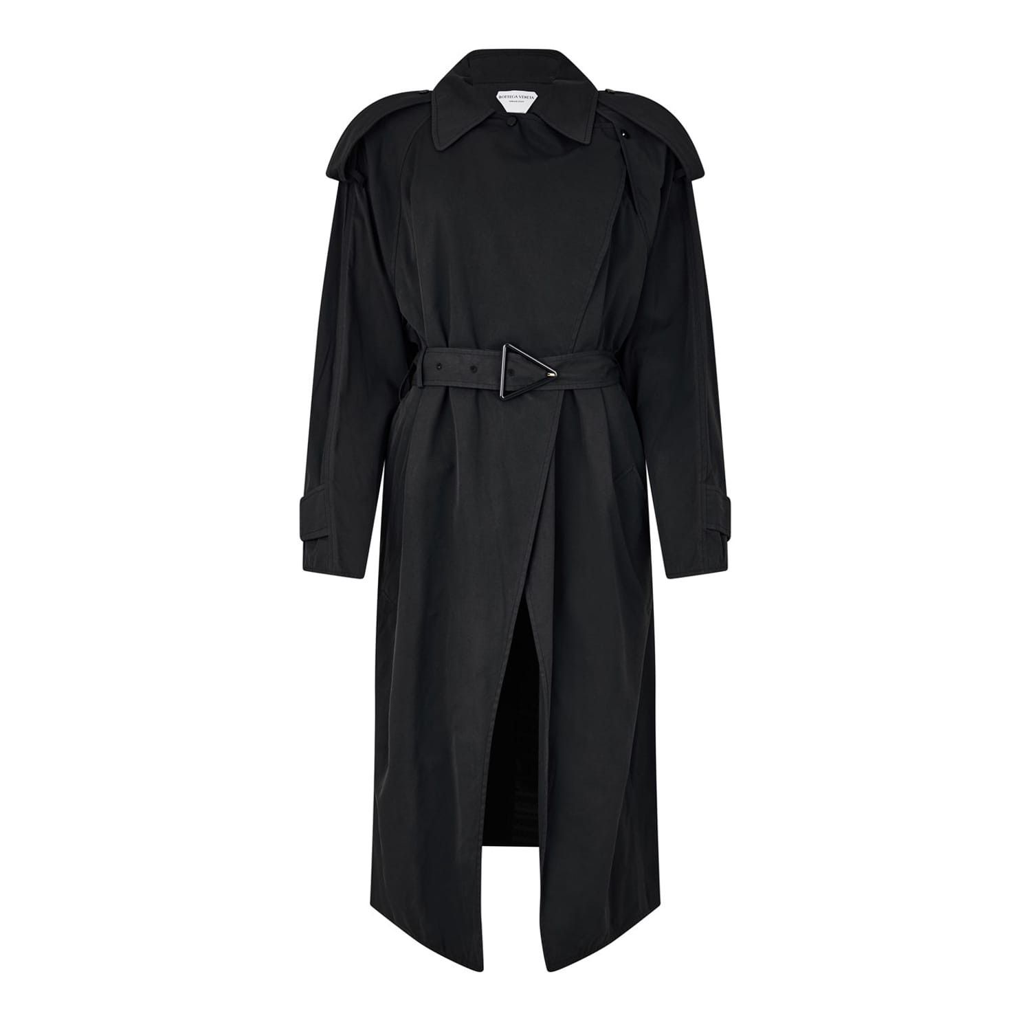 Bottega Veneta Bottega Veneta Bv Midi Trench in Black Size XS / US 0-2 / IT 36-38 - 1 Thumbnail