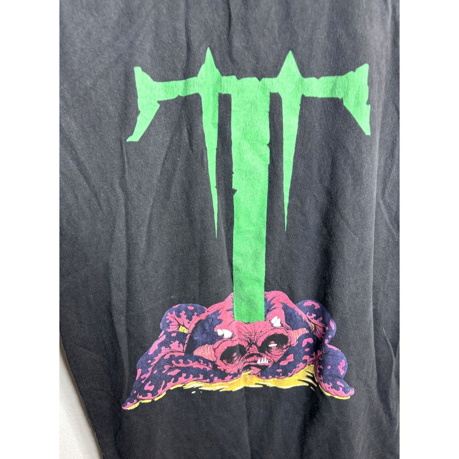 Vintage Trivium Shirt Mens M Black Sleeveless Cutoff Band Metal Graphic Alstyle Tee Size US M / EU 48-50 / 2 - 6 Thumbnail