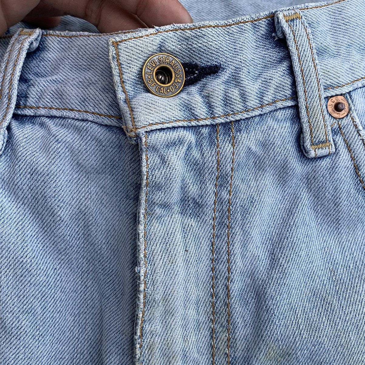 Levi's Vintage 90s Levis 503 Selvedge Lightwash Denim Jeans W30 Size US 30 / EU 46 - 7 Thumbnail