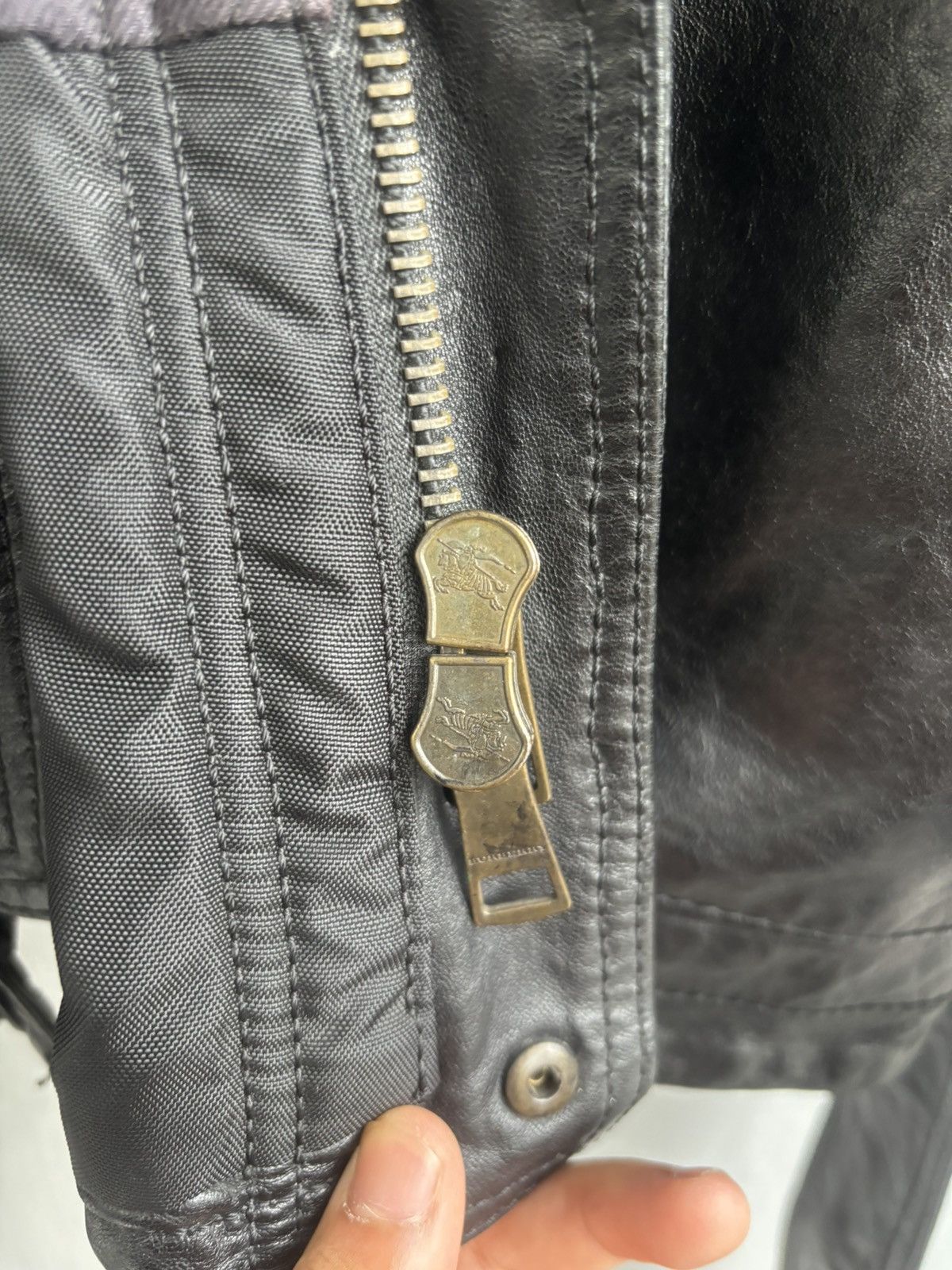 Burberry Burberry By Christopher Bailey M-65 lamb leather jacket. Size US M / EU 48-50 / 2 - 18 Thumbnail