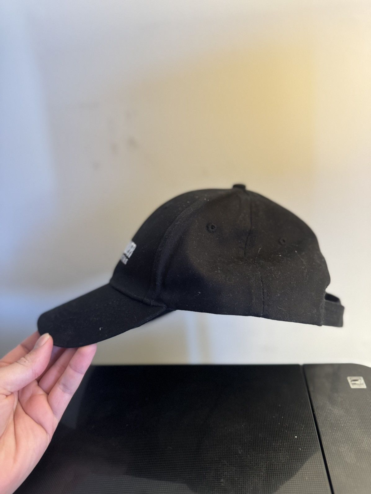Vintage Embroidered Sig Sauer "Never Settle" Baseball Cap Black Size ONE SIZE - 2 Thumbnail