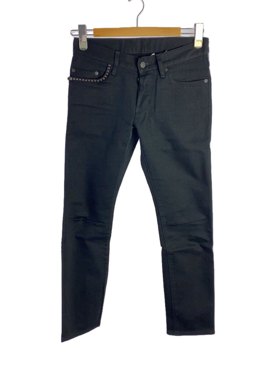 Hysteric Glamour Hysteric Glamour Studded Cotton Skinny Pants Black Size US 29 - 1 Thumbnail