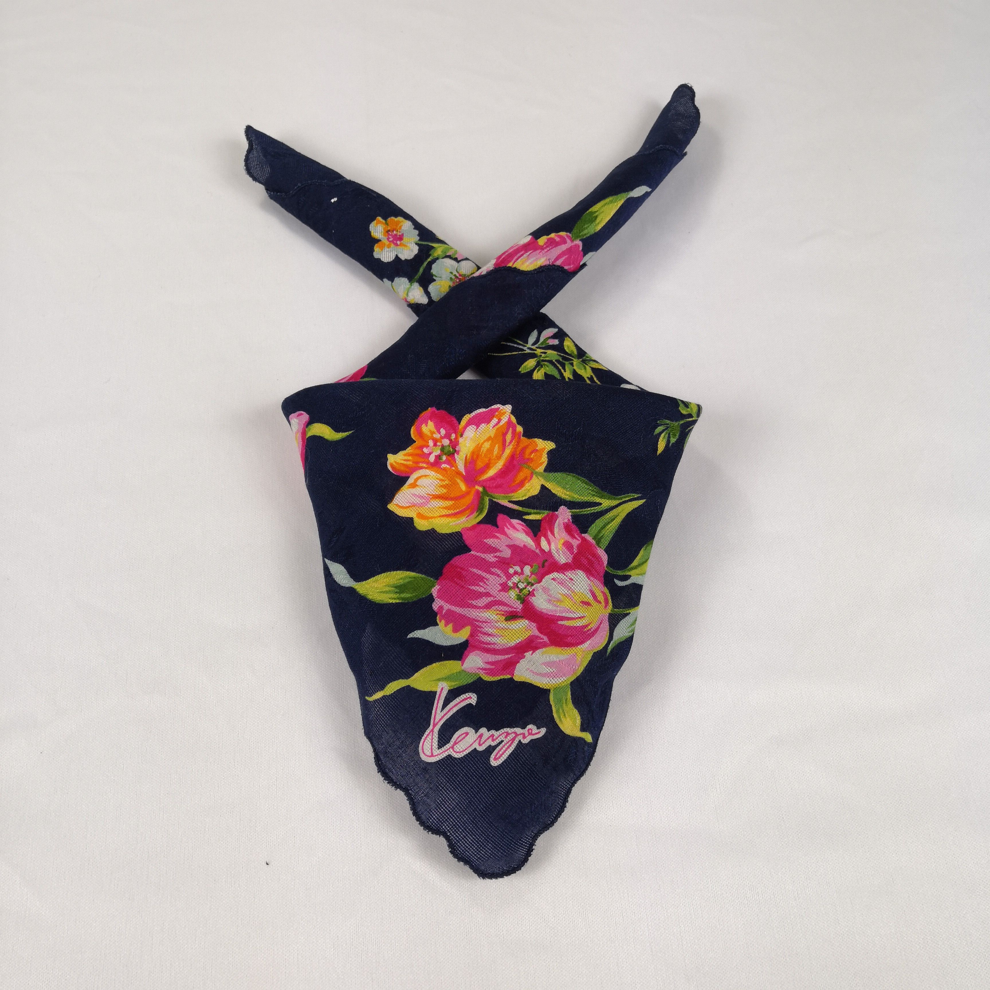 Kenzo Vintage Kenzo Bandana Handkerchief Neckerchief Size ONE SIZE - 1 Thumbnail