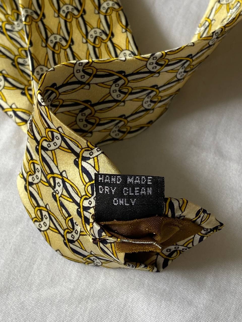 Alfred Dunhill × Vintage Vintage Alfred Dunhill Silk Tie Size ONE SIZE - 5 Thumbnail